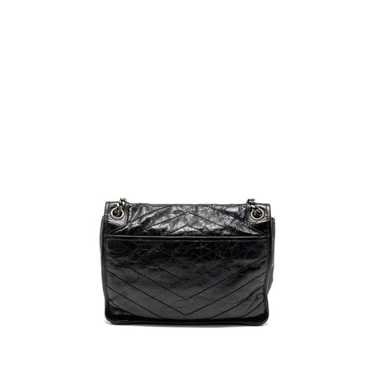 Saint Laurent Medium Niki Calfskin Black SHW