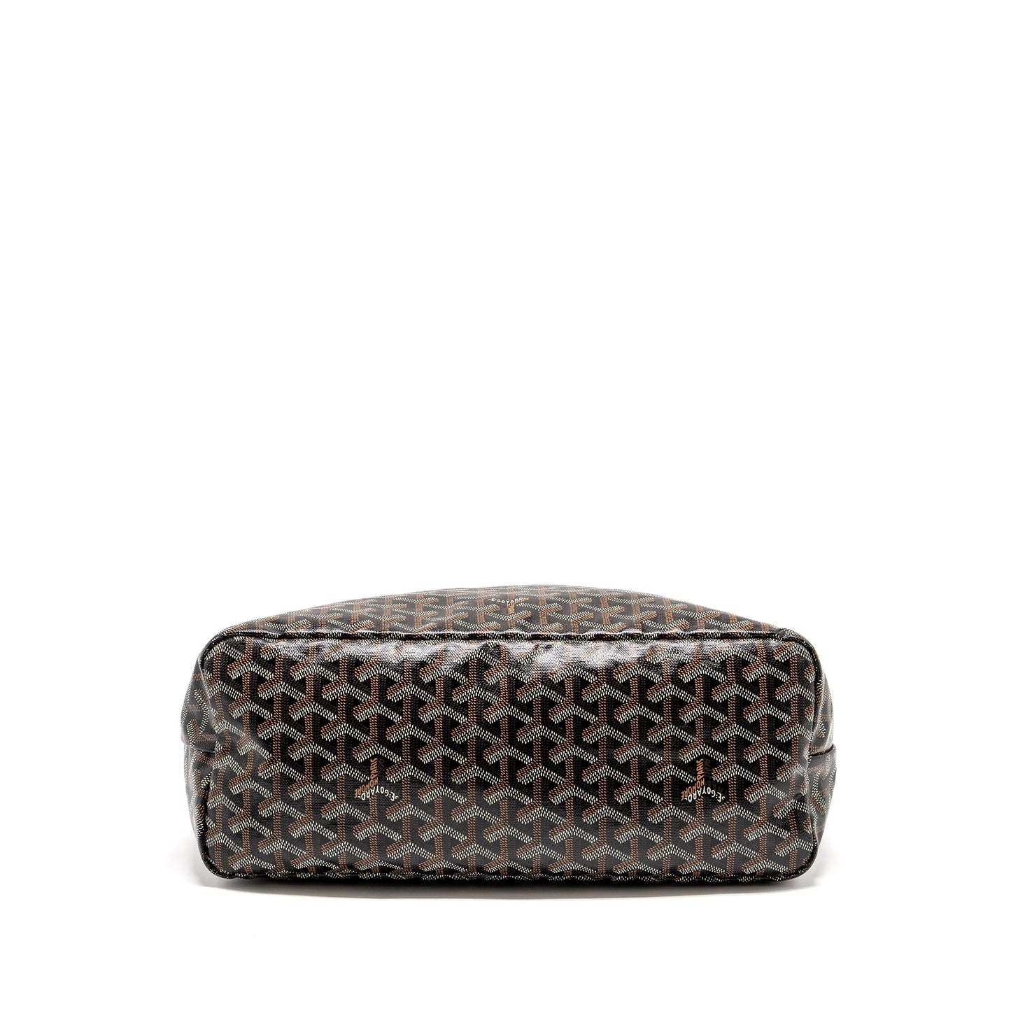 Goyard Boheme Hobo Bag Goyardine Canvas / Calfskin Black SHW