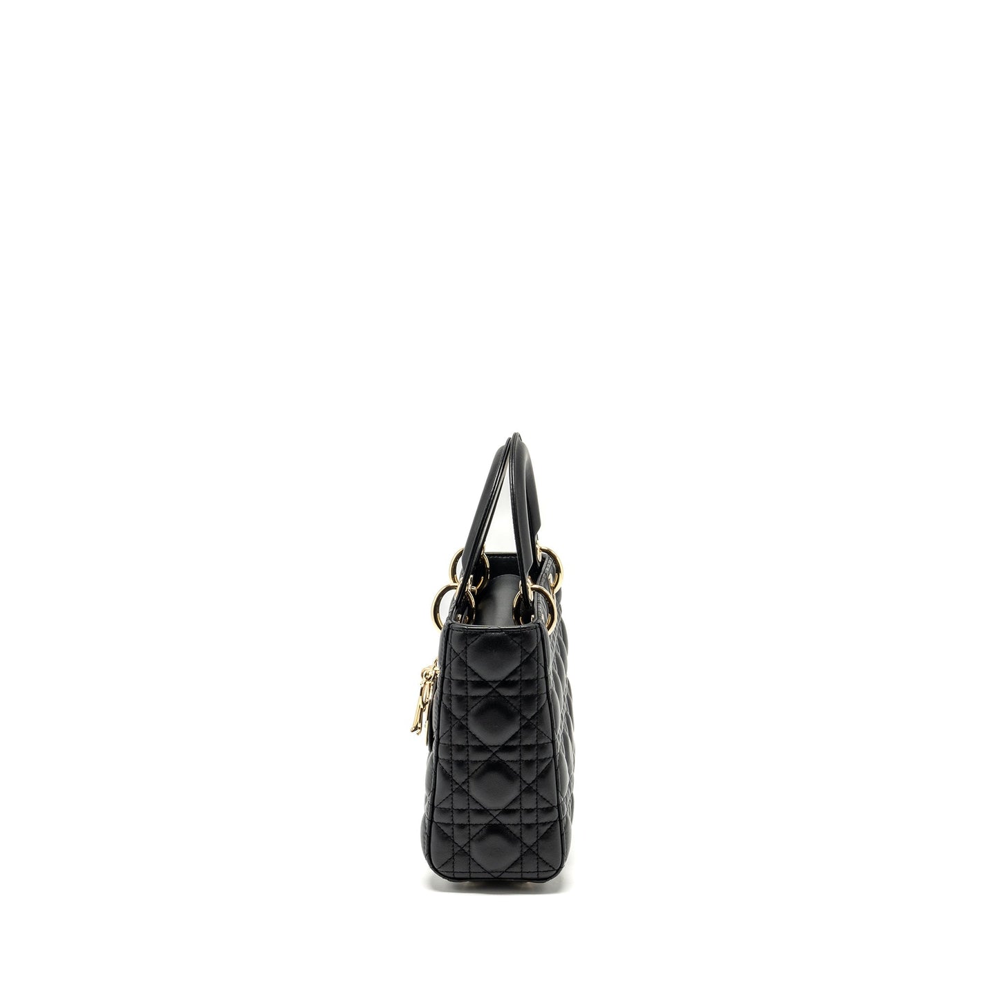 Luxury Dior small My abc lady Luxury Dior lambskin black LGHW