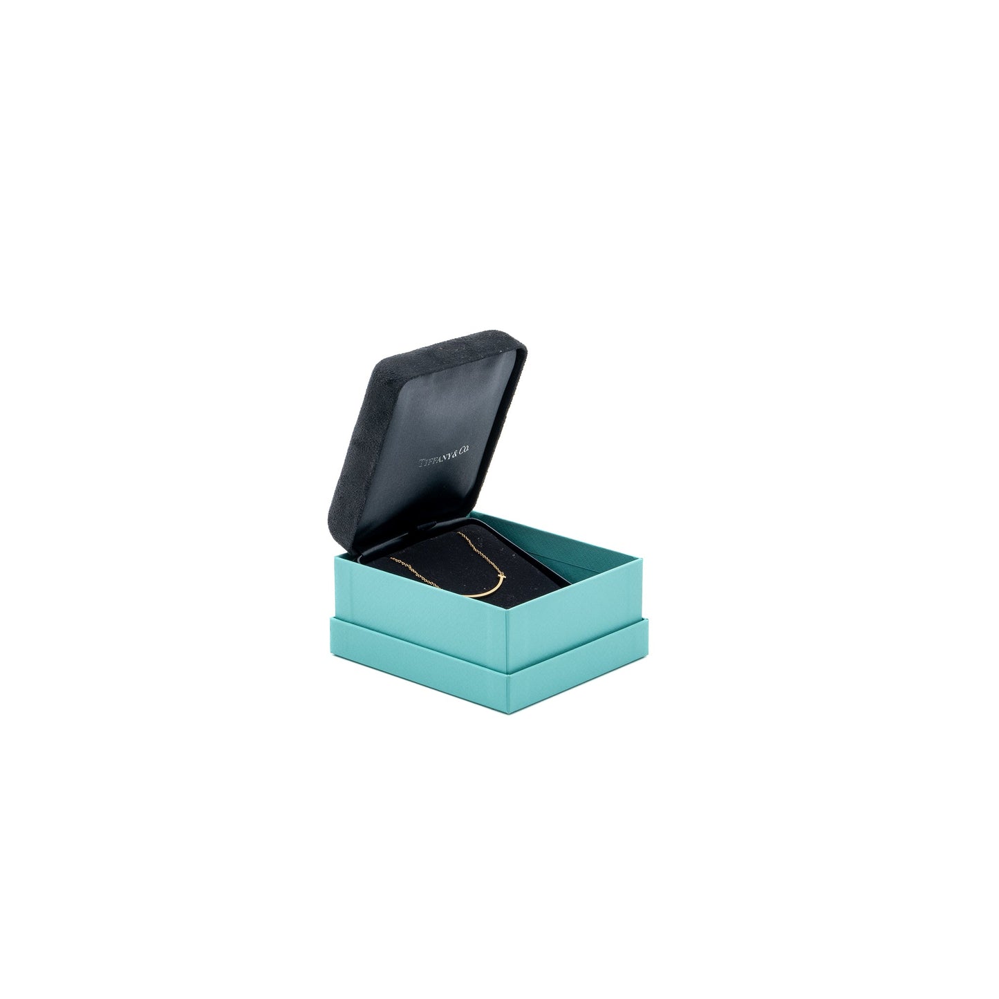 Tiffany T smile pendant small model yellow gold