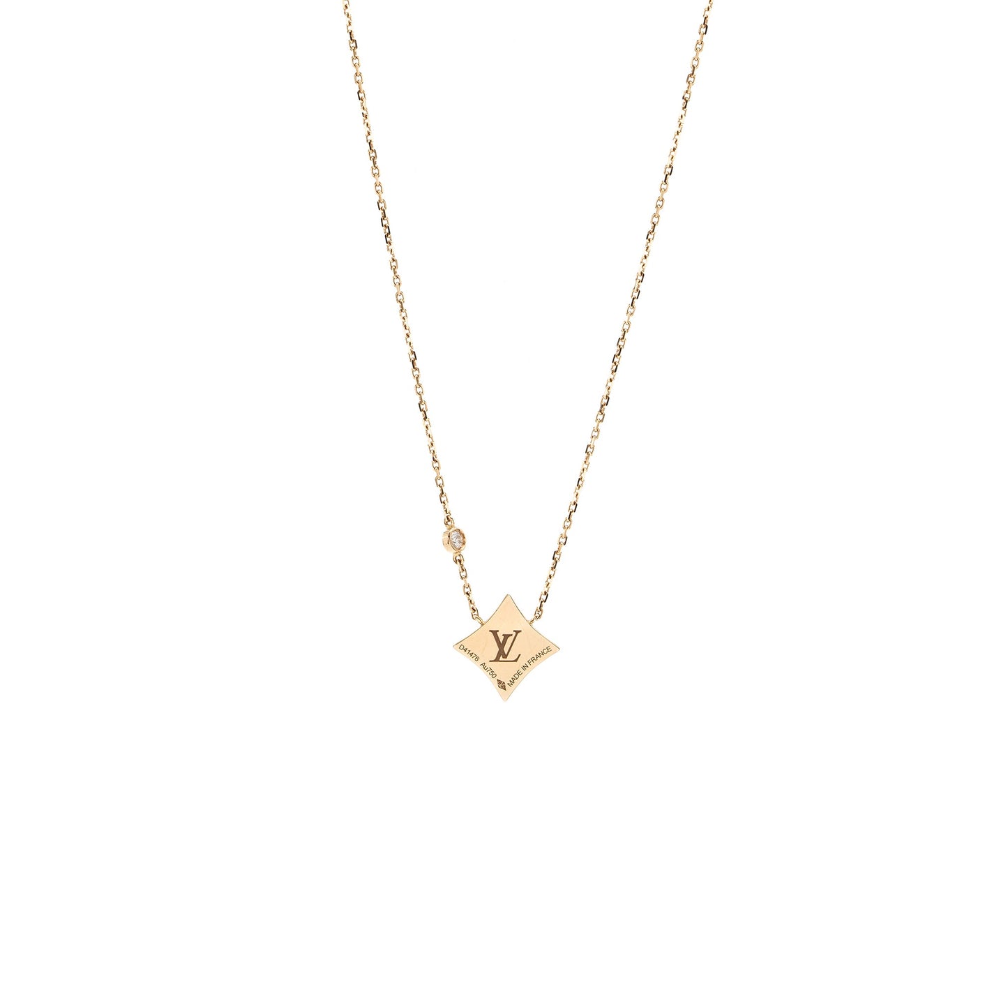 Louis Vuitton Color Blossom BB Star Pendant Pink Gold Mother Of Pearl/Diamond