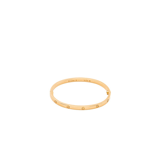 Cartier size 16 lovebracelet small model rose gold