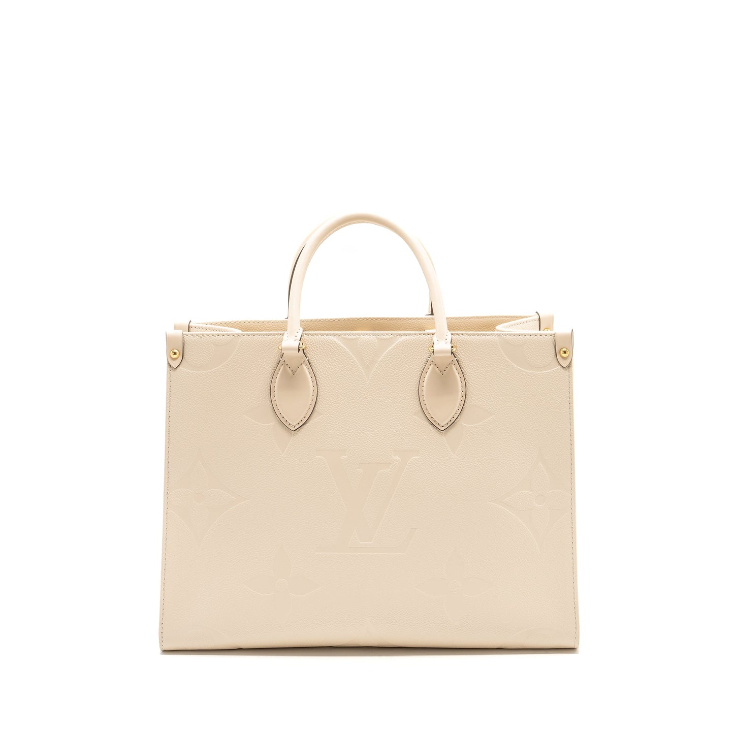 Louis Vuitton Onthego MM Empreinte Leather White GHW (new version)