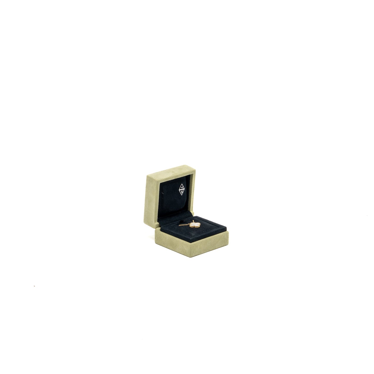 Van Cleef and Arpels Vintage Alhambra Pendant 18K yellow Gold Mother of pearl