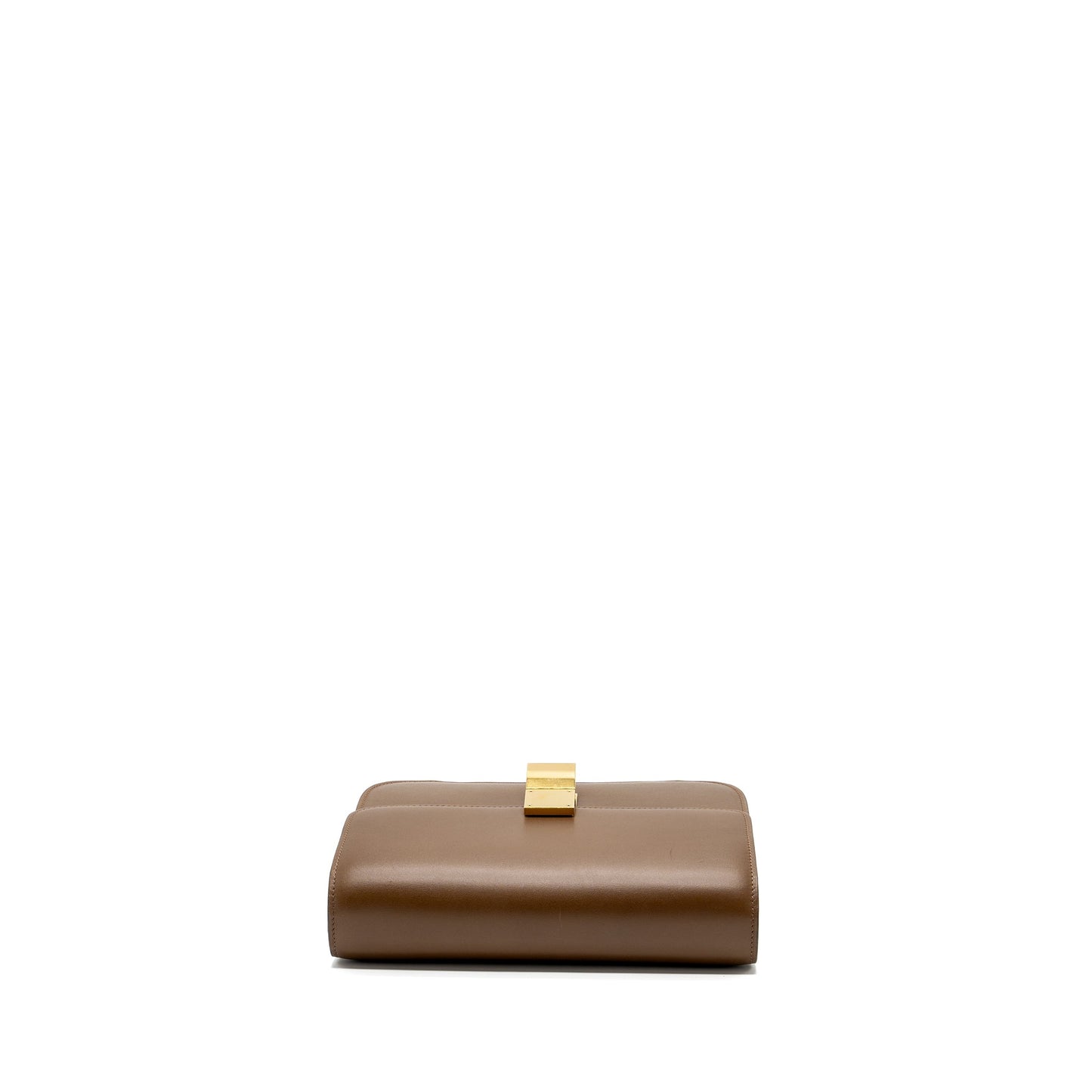 Celine medium classic box bag calfskin camel GHW