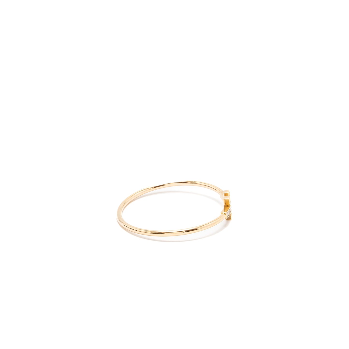 Tiffany size small T Diamond Wire Bracelet in 18K Gold
