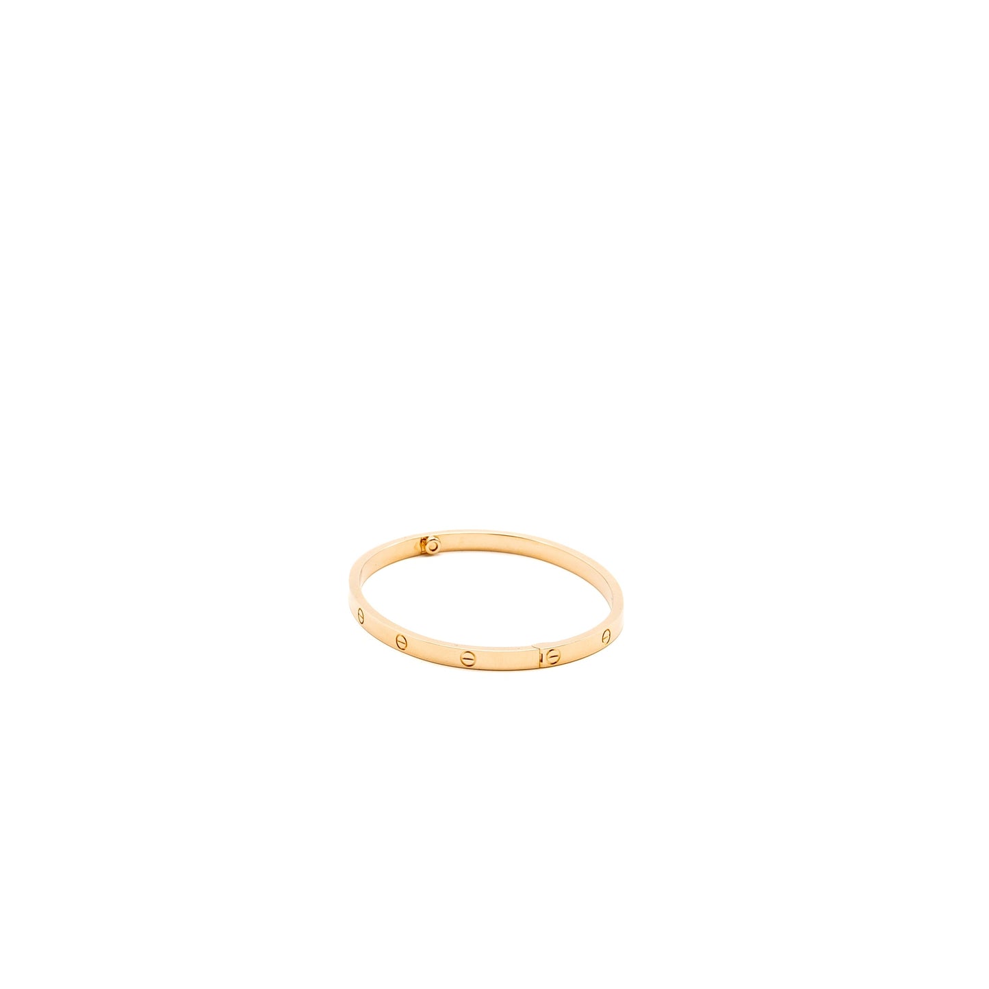 Cartier Size16 lovebracelet small model rose gold