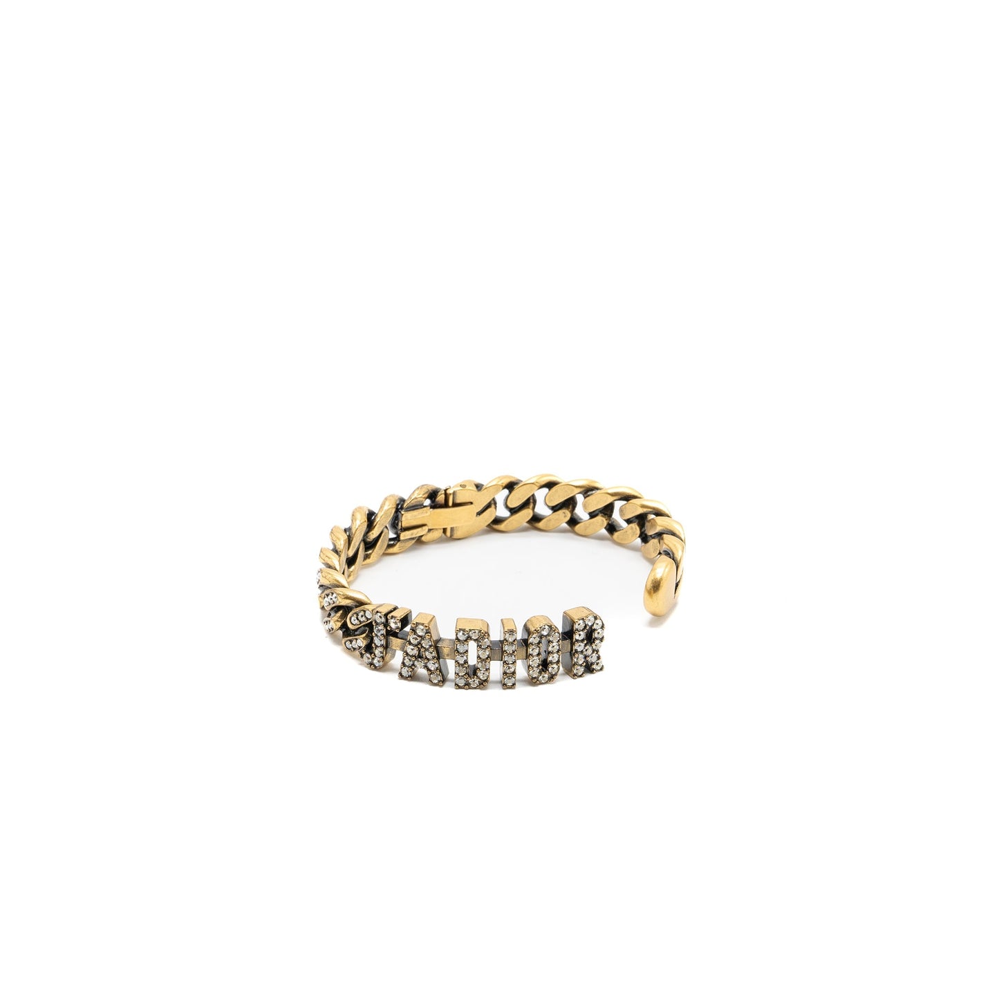 Luxury Dior J’aLuxury Dior bracelet ruthenium gold tone with crystal