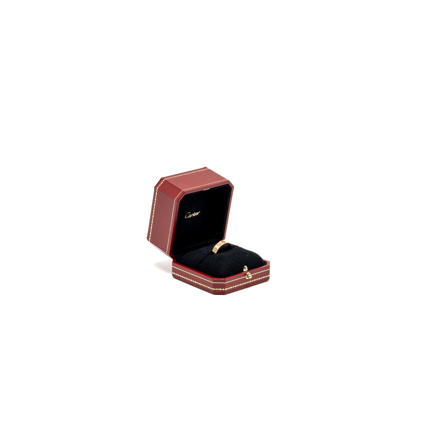 Cartier size 60 love ring rose gold