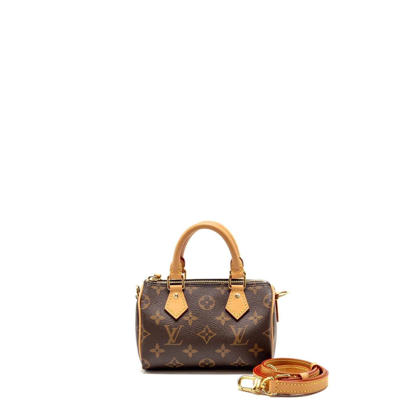 Louis Vuitton Nano Speedy Monogram canvas GHW