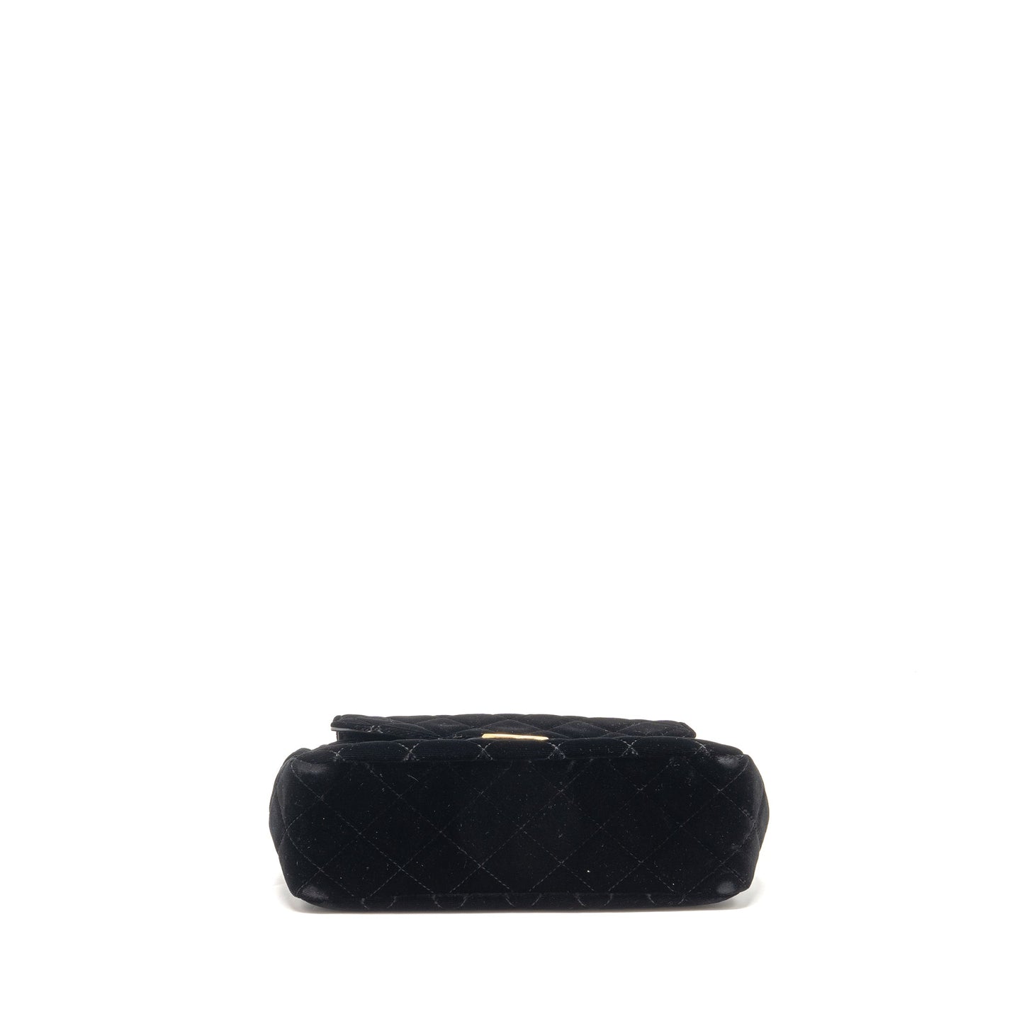Chanel 23b Hobo Bag Velvet black GHW (microchip)