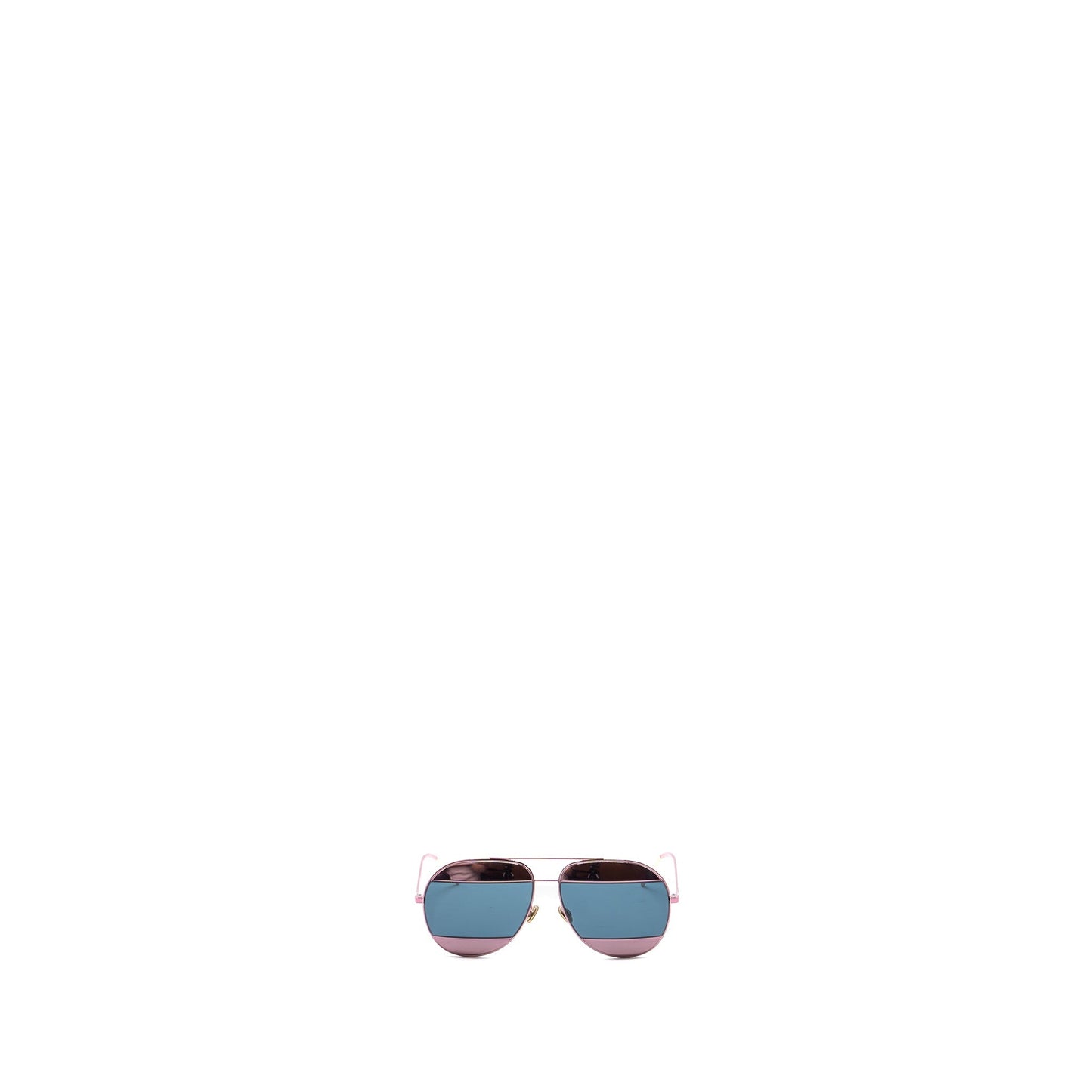 Luxury Dior sunglasses multicolor pink / dark blue
