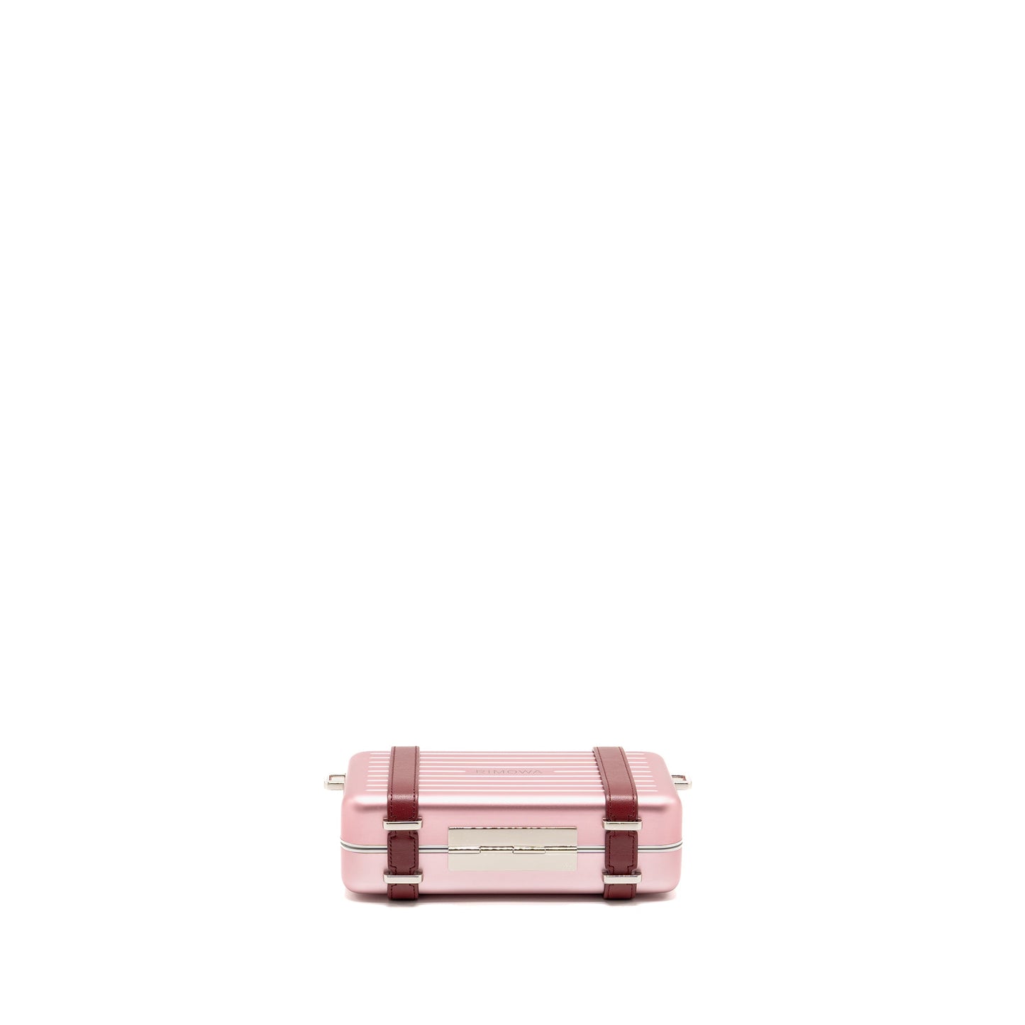 Dior Dior x Rimowa Shoulder Bag Aluminium/ calfskin Pink/ Red SHW