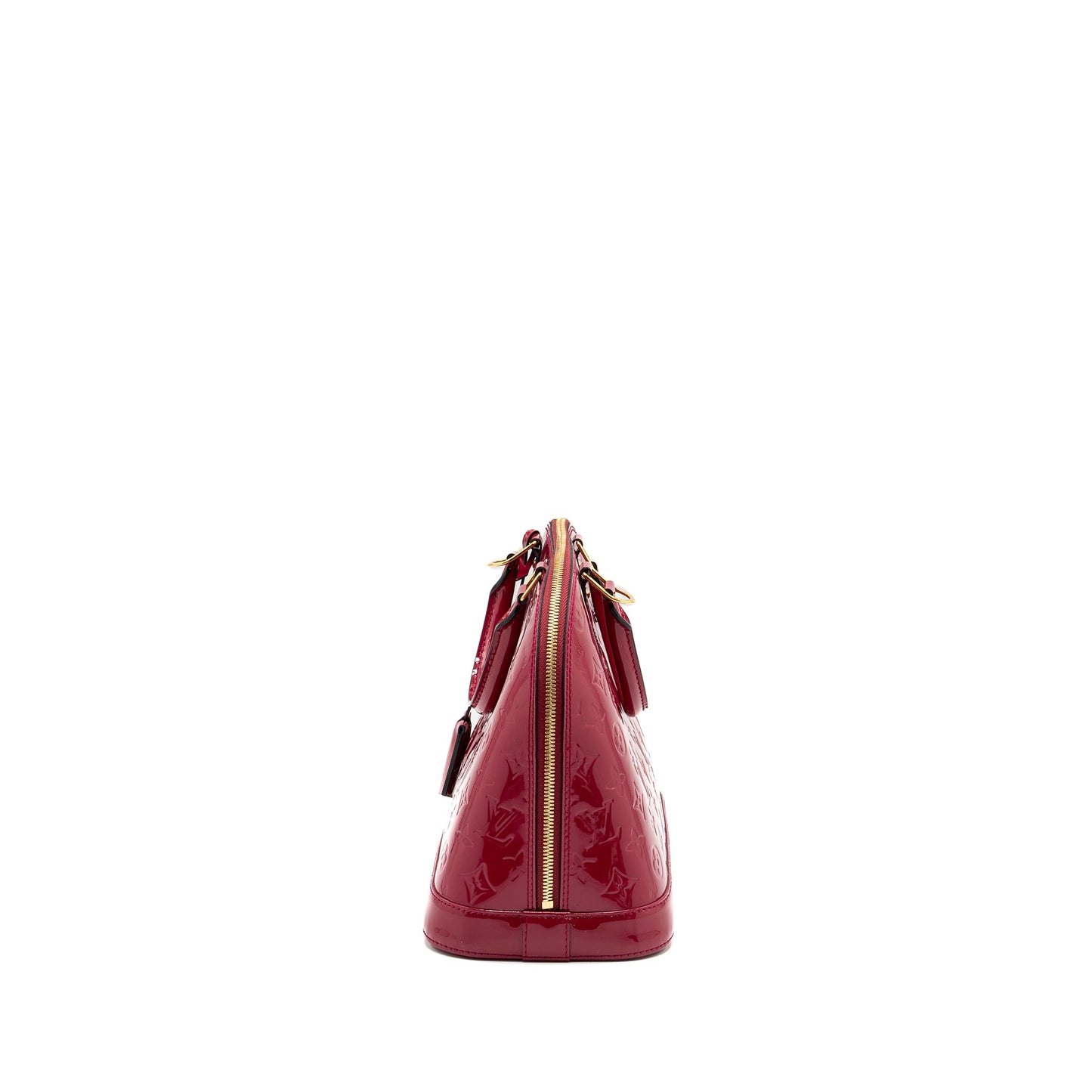 Louis Vuitton alma pm patent leather Indian rose GHW