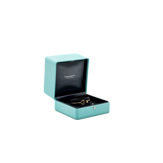 Tiffany size medium heart key wire bracelet rose gold