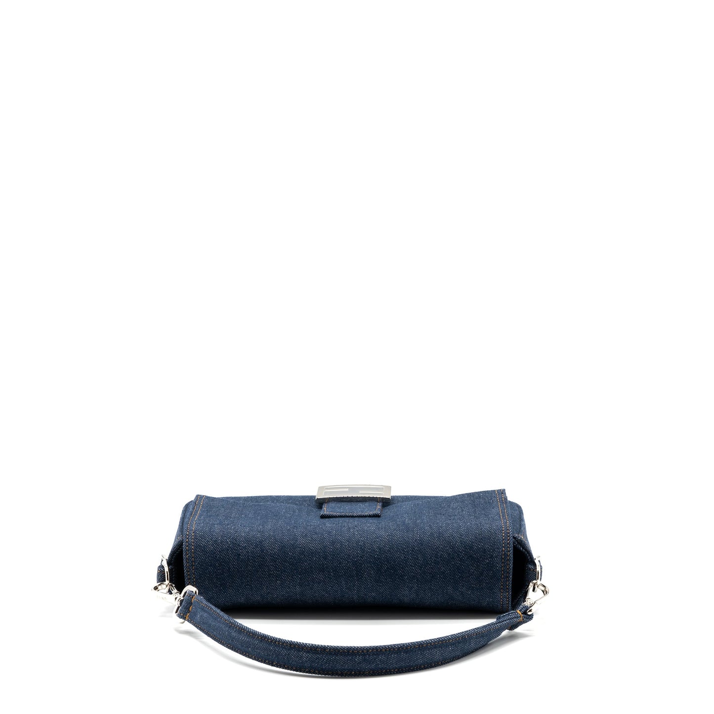 Fendi Baguette Denim Blue SHW