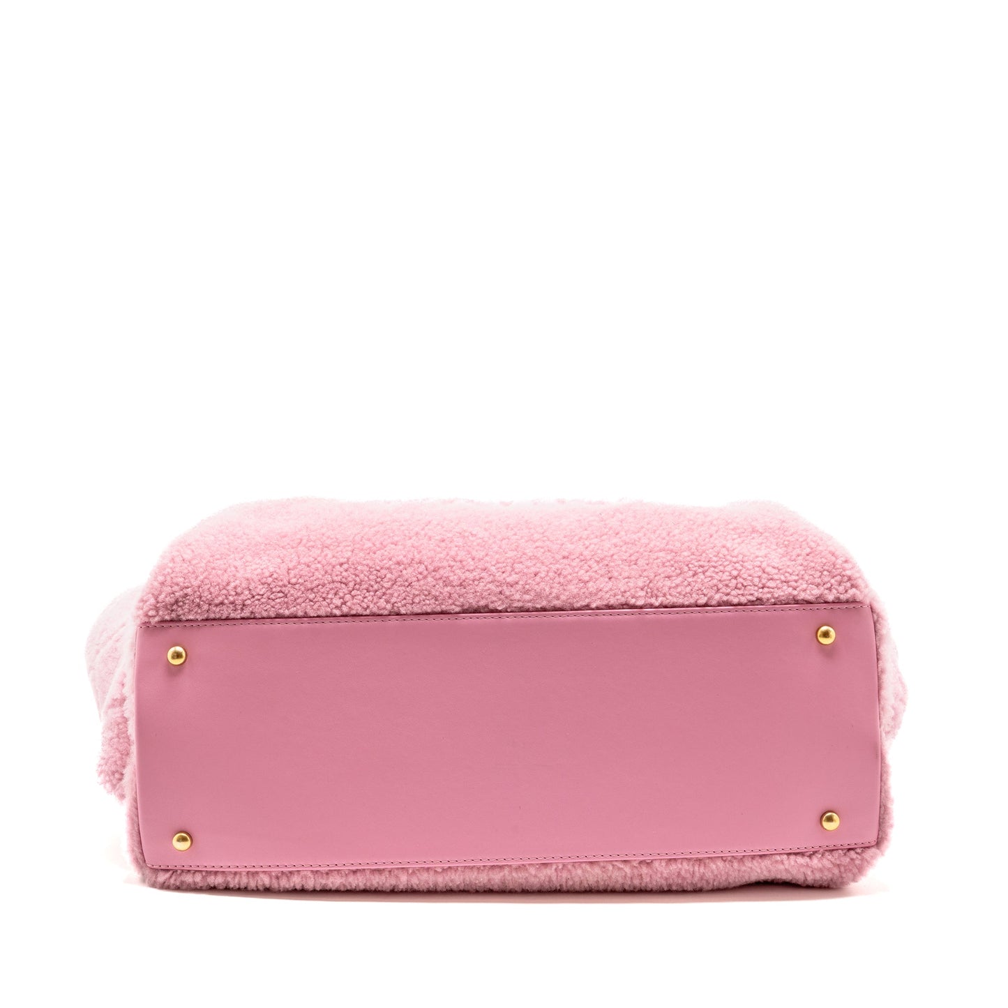 Chanel 22a Deauville Tote Shearling Lambskin Pink GHW (microchip)