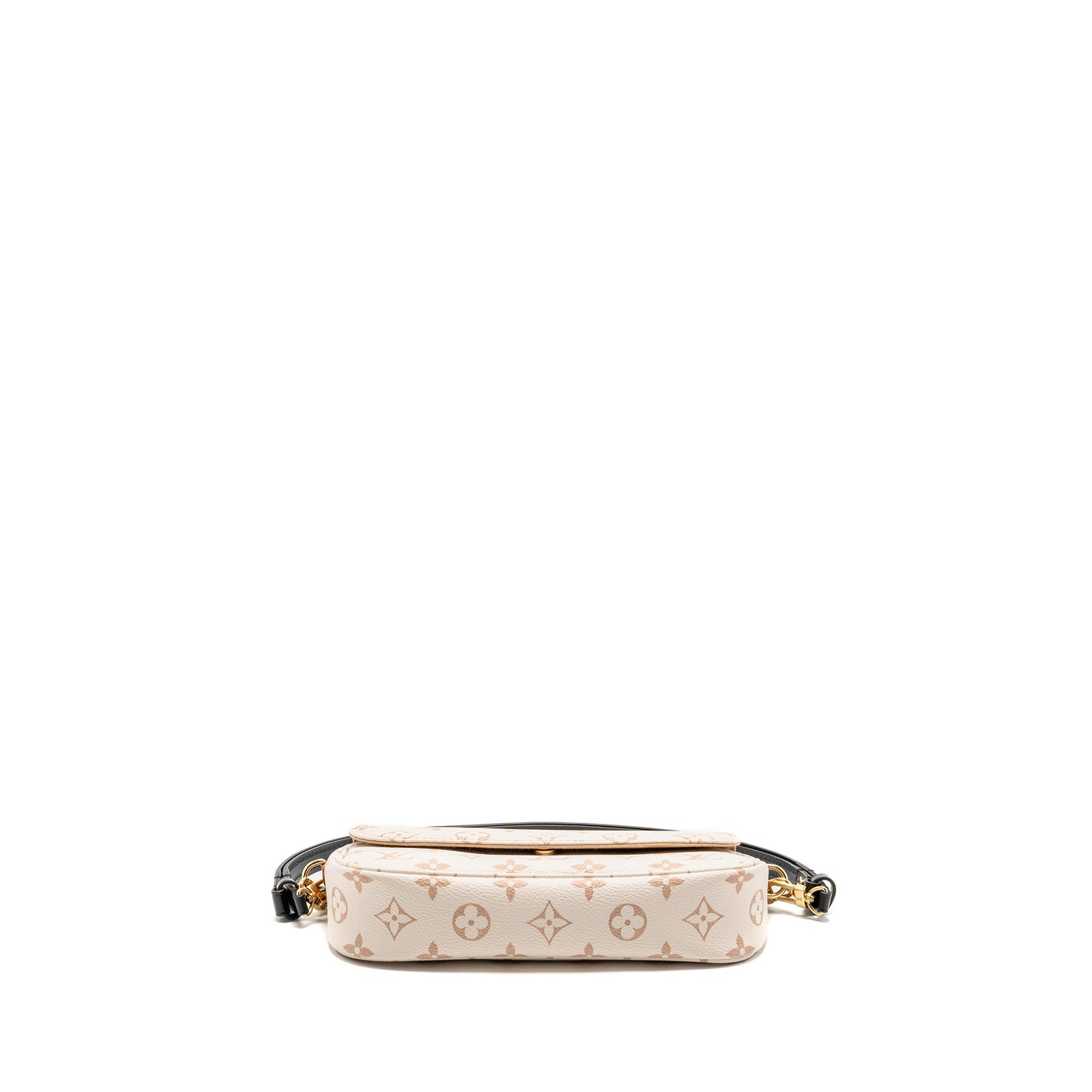 Louis Vuitton Ivy wallet on chain Monogram canvas beige/ cream GHW