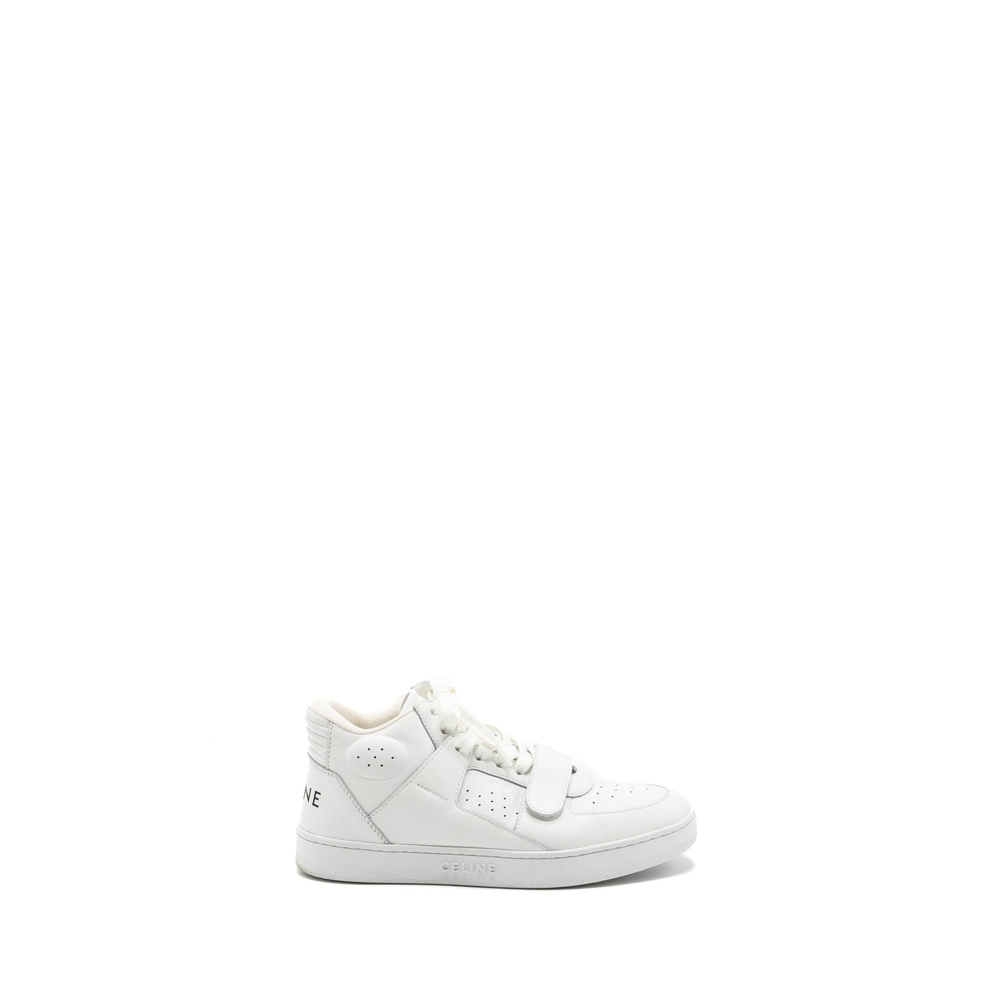 Celine Size 37 CT-02 Sneakers Calfskin White