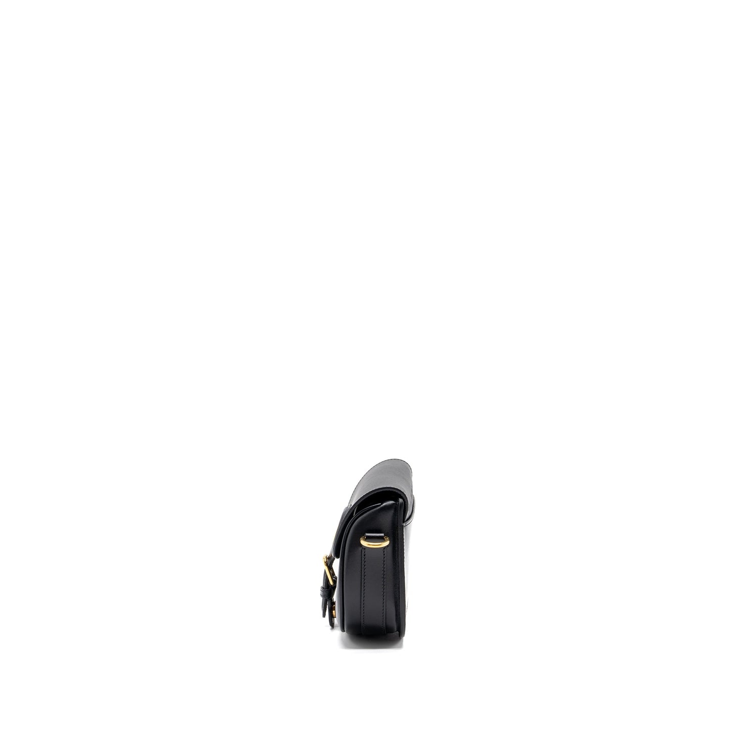 Luxury Dior Small Bobby Bag Box Calfskin Black GHW