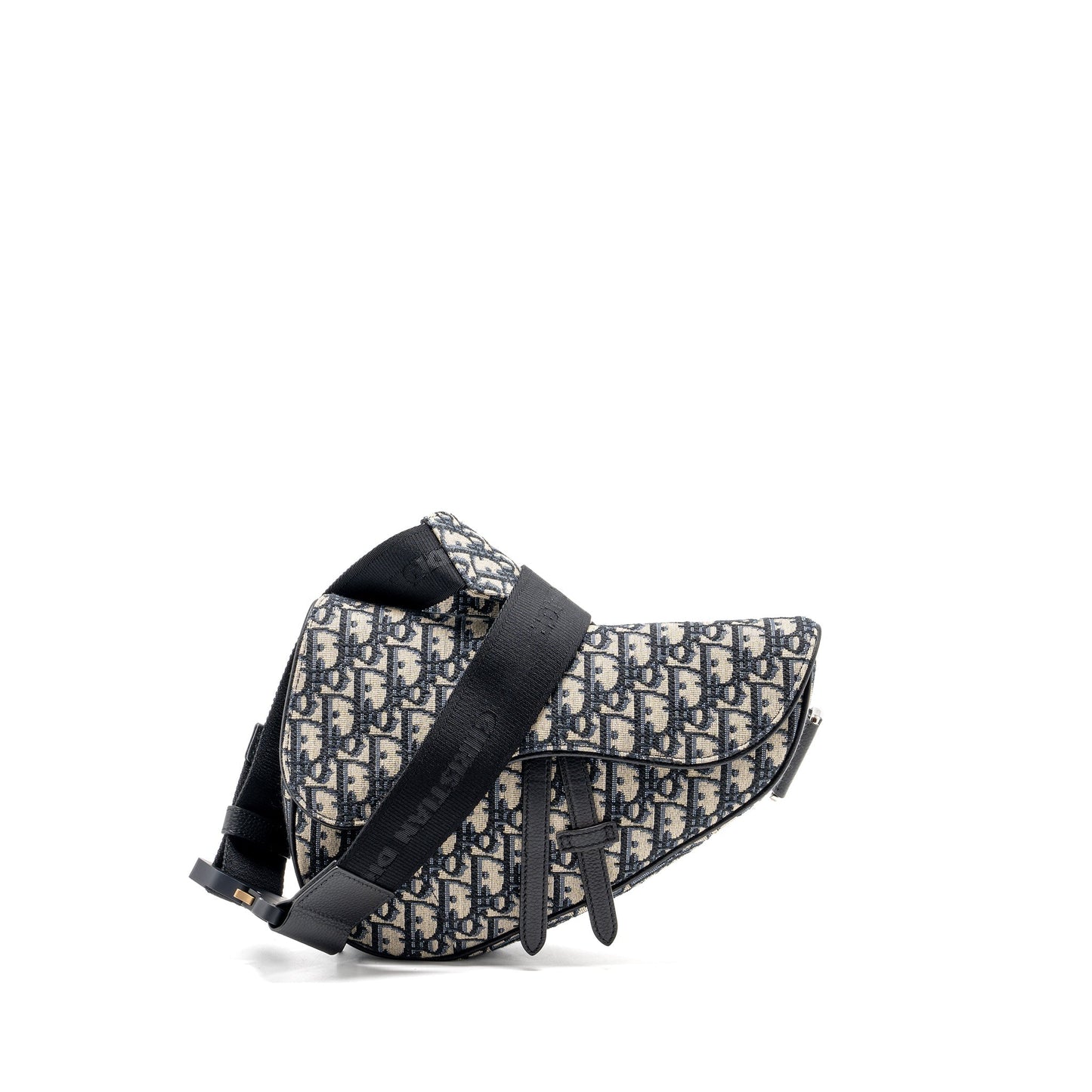 Luxury Dior homme saddle bag Luxury Dior oblique jacquard multicolour hardware