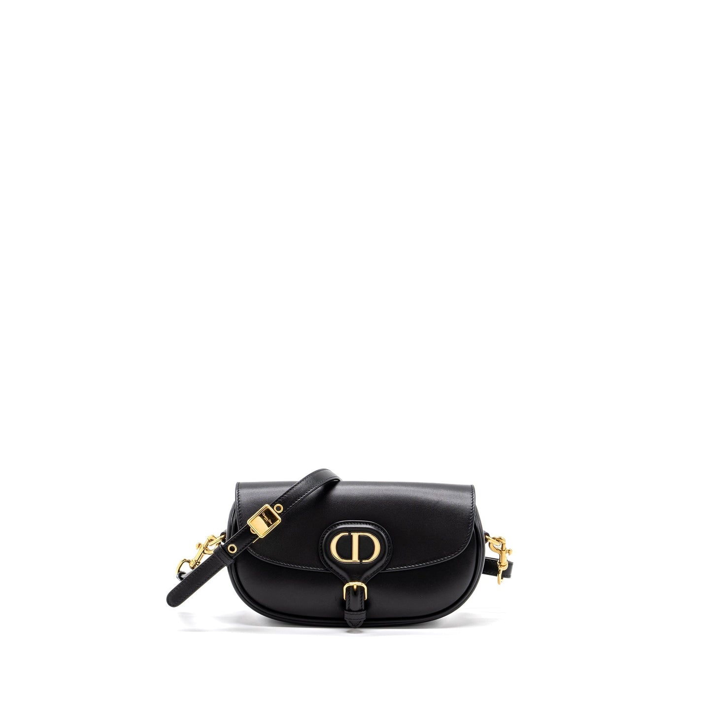 Luxury Dior Bobby east-west bag box calfskin black GHW