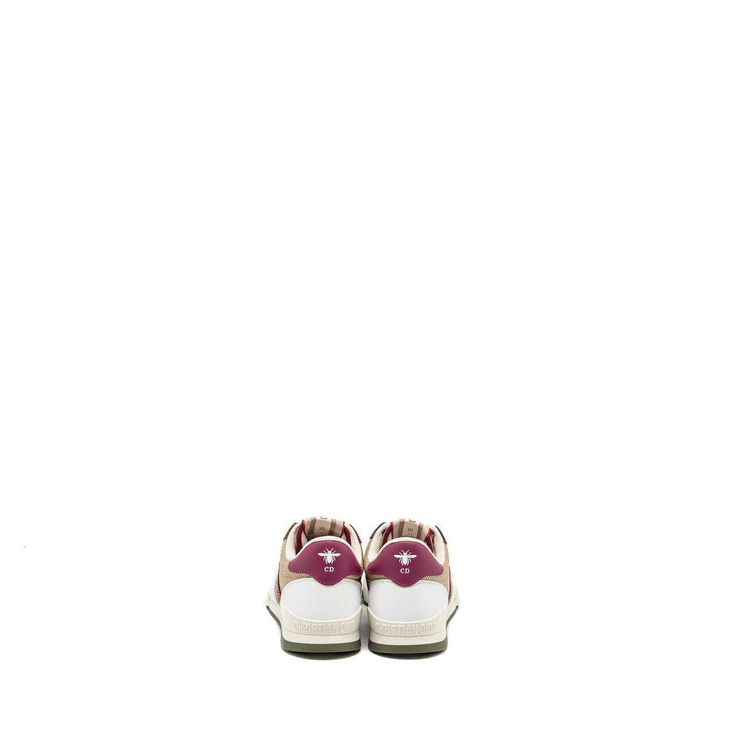 Luxury Dior Size 35 Luxury Dior Travel Sneaker Leather/Nylon Dark Nut/Multicolour