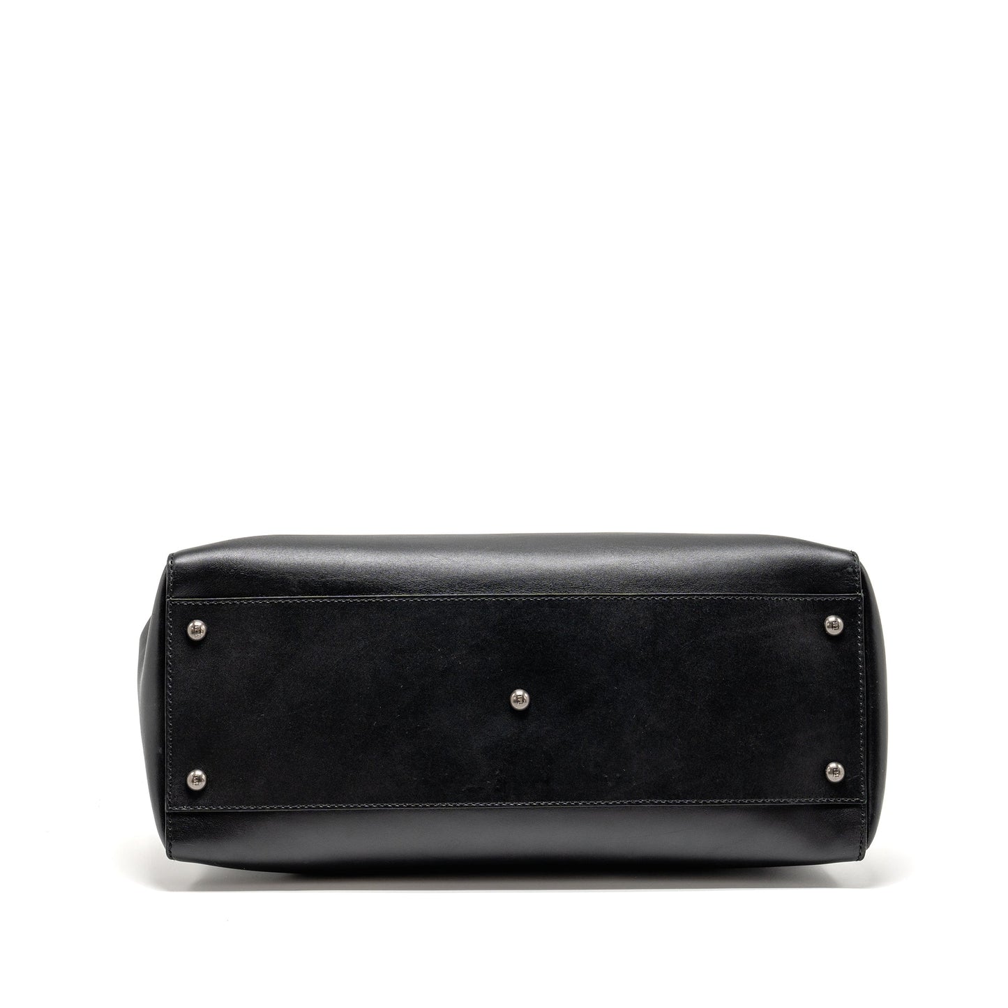 Fendi Large Peekaboo Bag Calfskin Black GHW