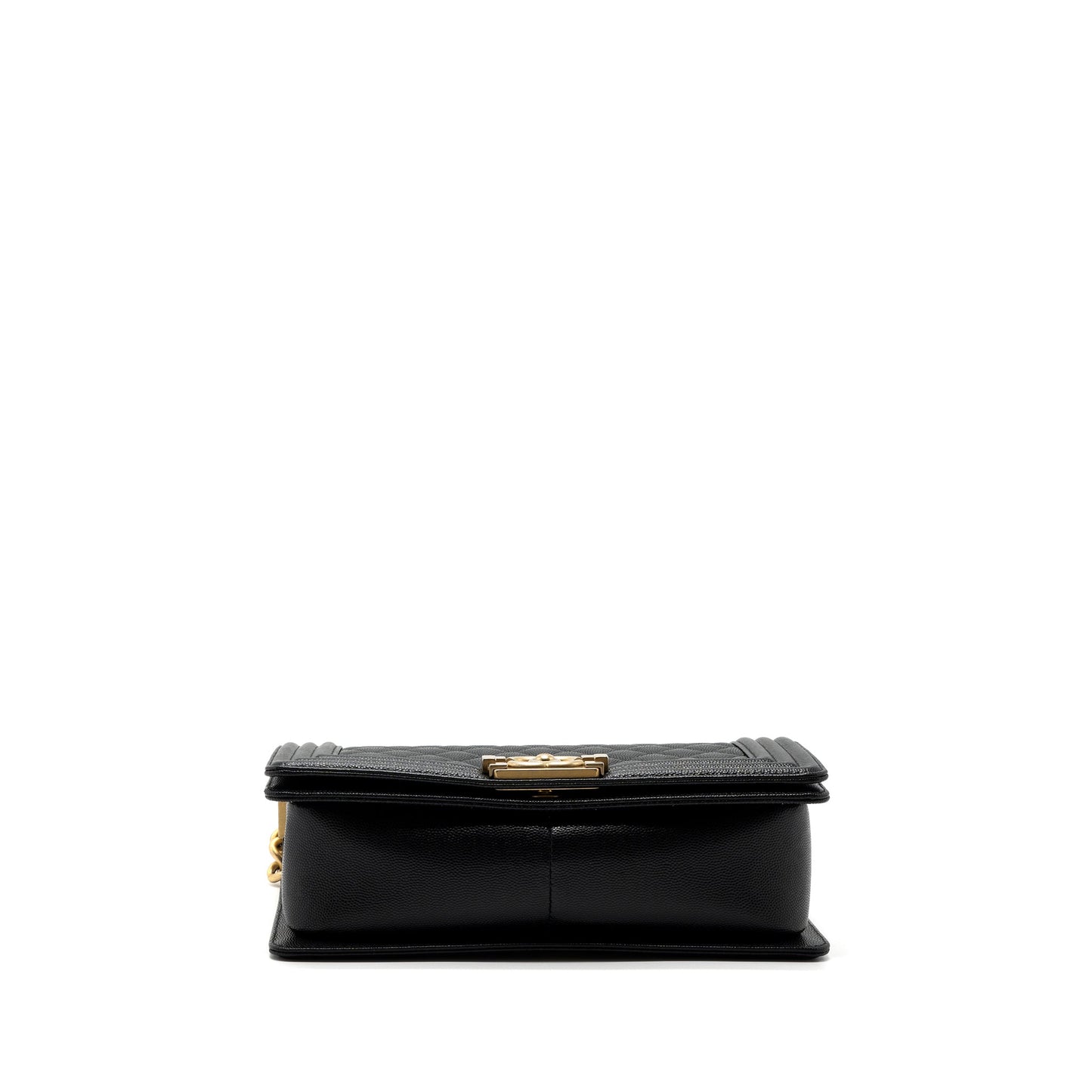Chanel Medium Classic Boy Bag Caviar Black GHW