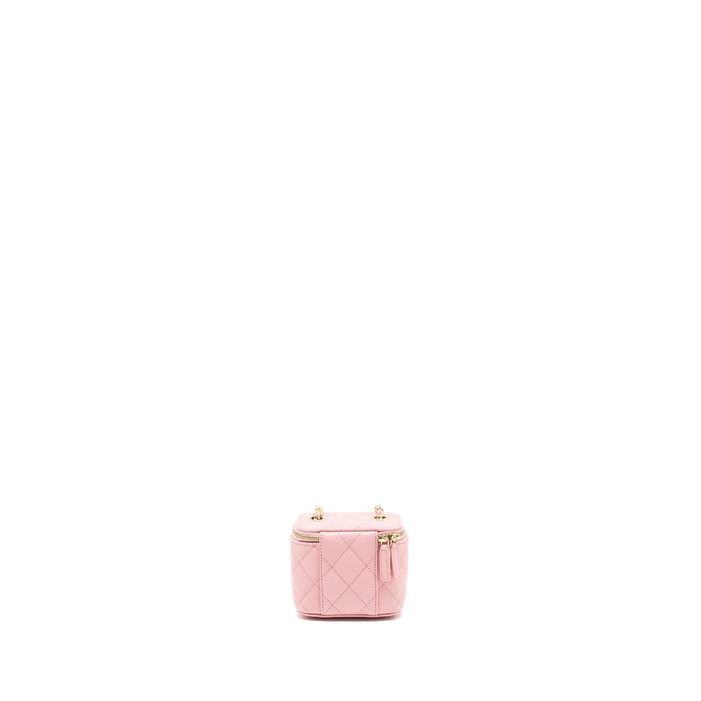 Chanel Mini Vanity Case Caviar Pink LGHW