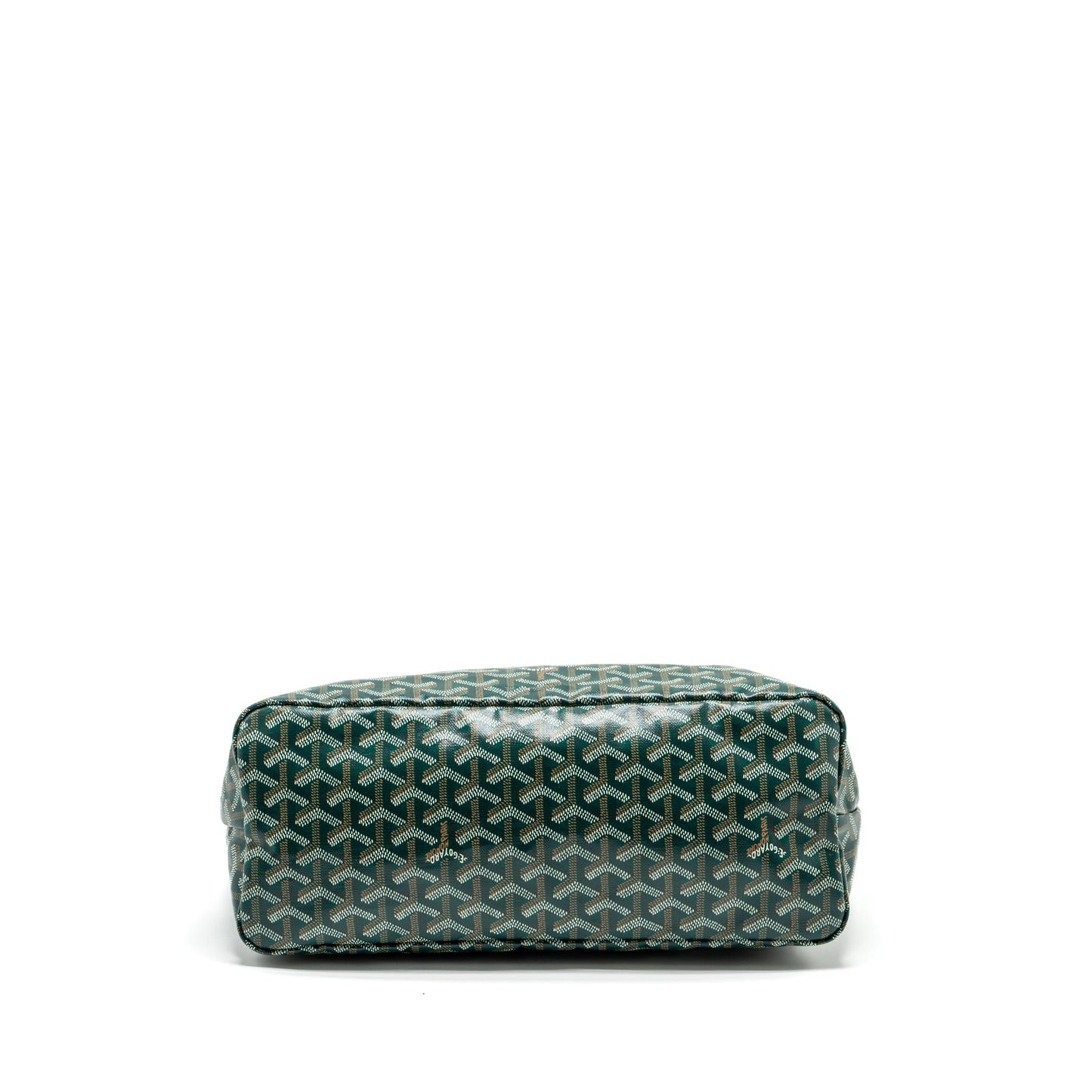 Goyard Boheme Hobo bag Goyardline Canvas / Calfskin Green SHW