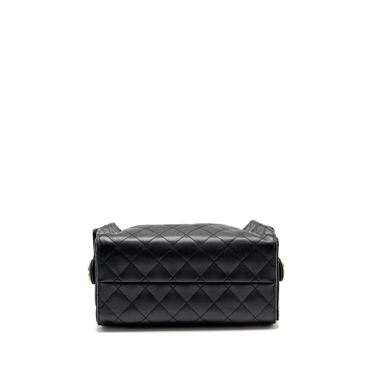 Chanel Small 25 Bag Caviar Black GHW (microchip)