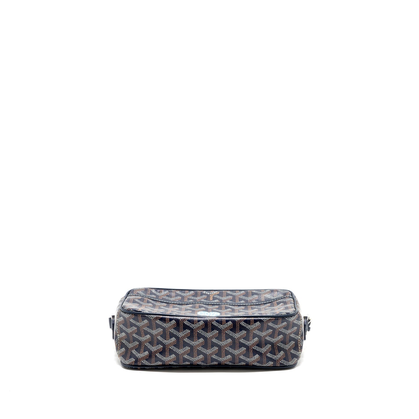 Goyard cap vert PM limited edition goyardline canvas blue/multicolour SHW