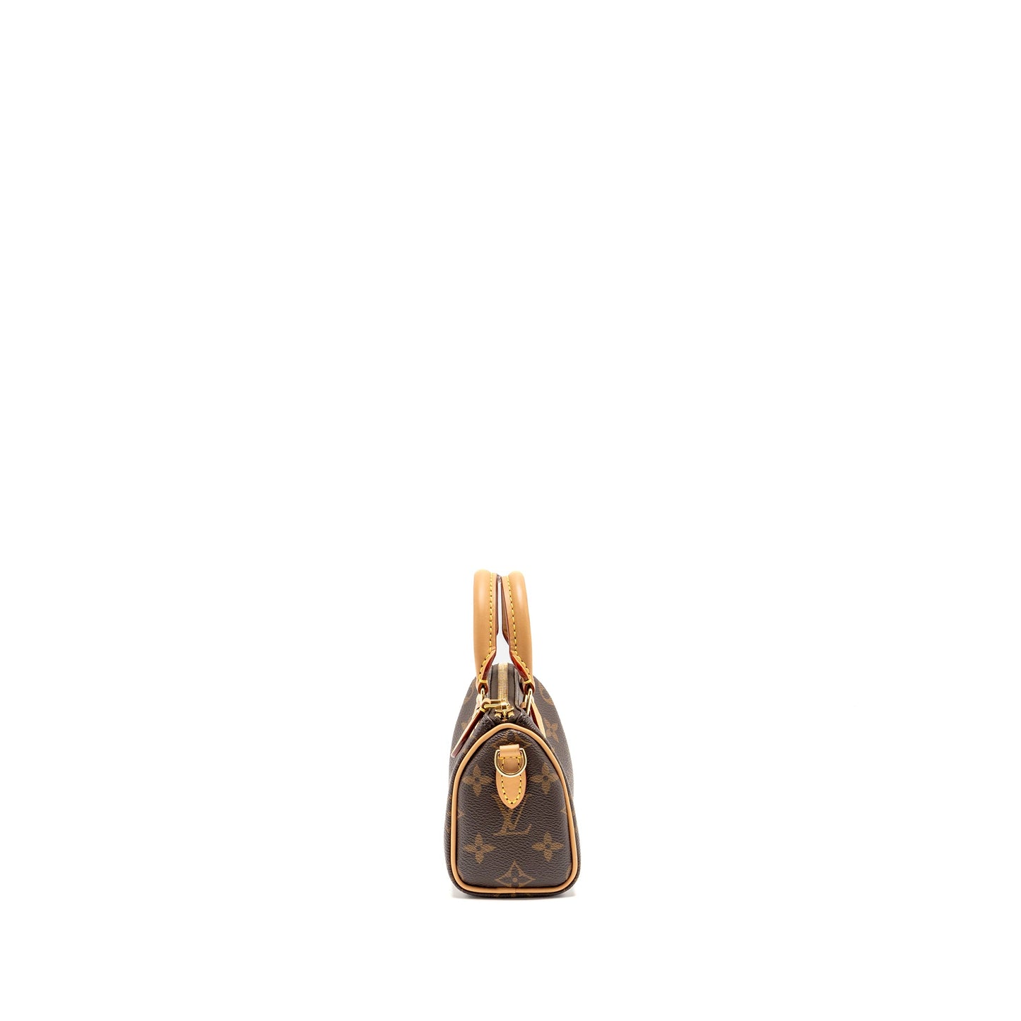 Louis Vuitton Nano Speedy Monogram Canvas GHW