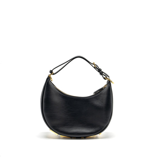 Fendi Small Fendigraphy Bag Calfskin Black GHW
