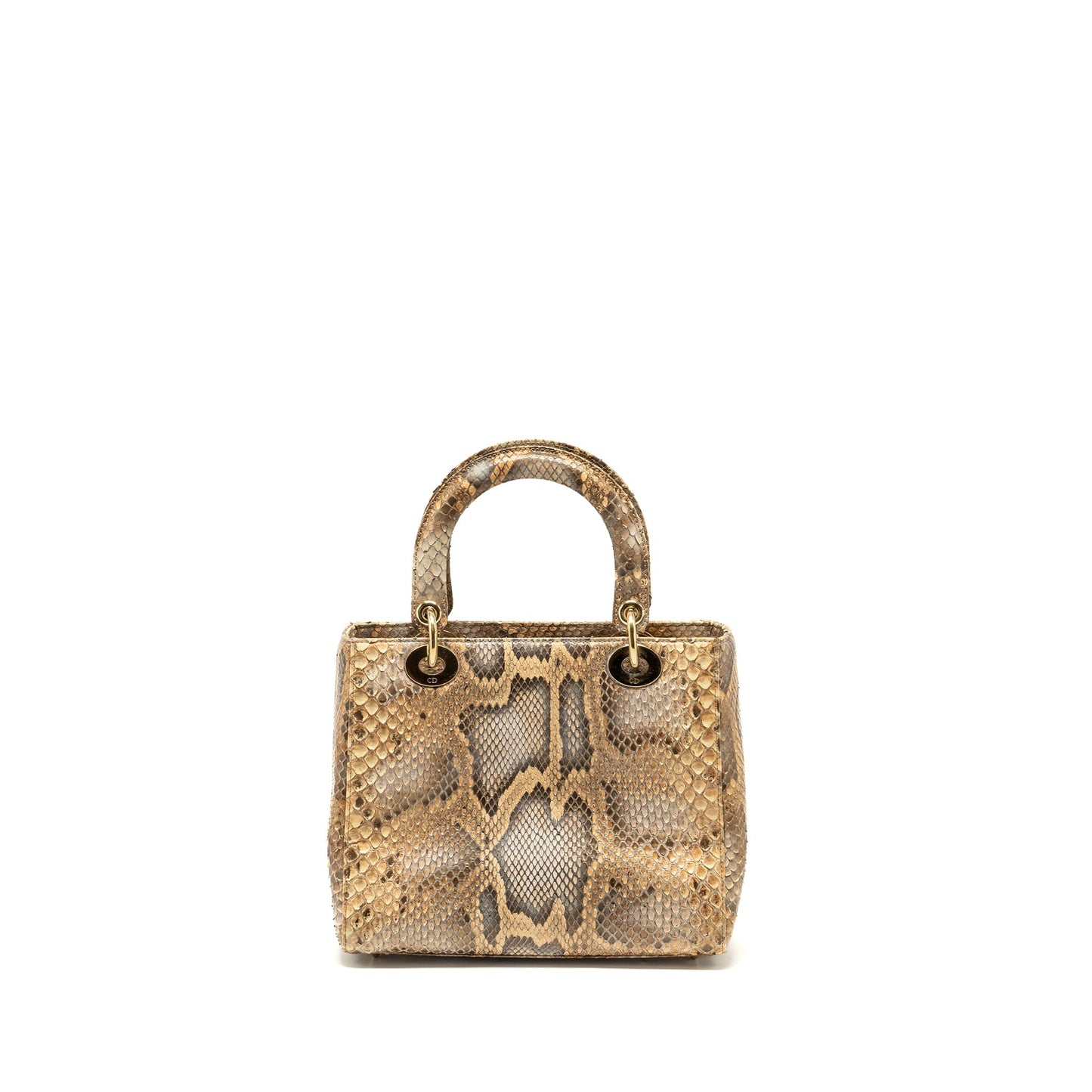 Luxury Dior Medium Lady Luxury Dior Python Multicolour LGHW