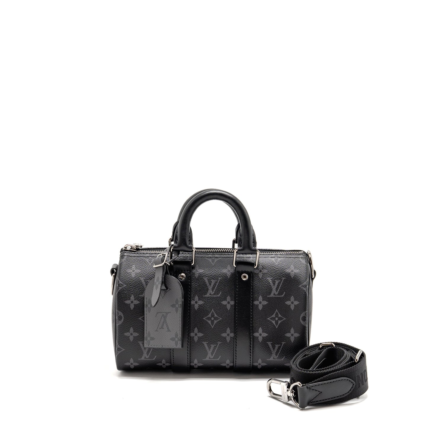Louis Vuitton Keepall Bandouliere 25 monogram eclipse SHW