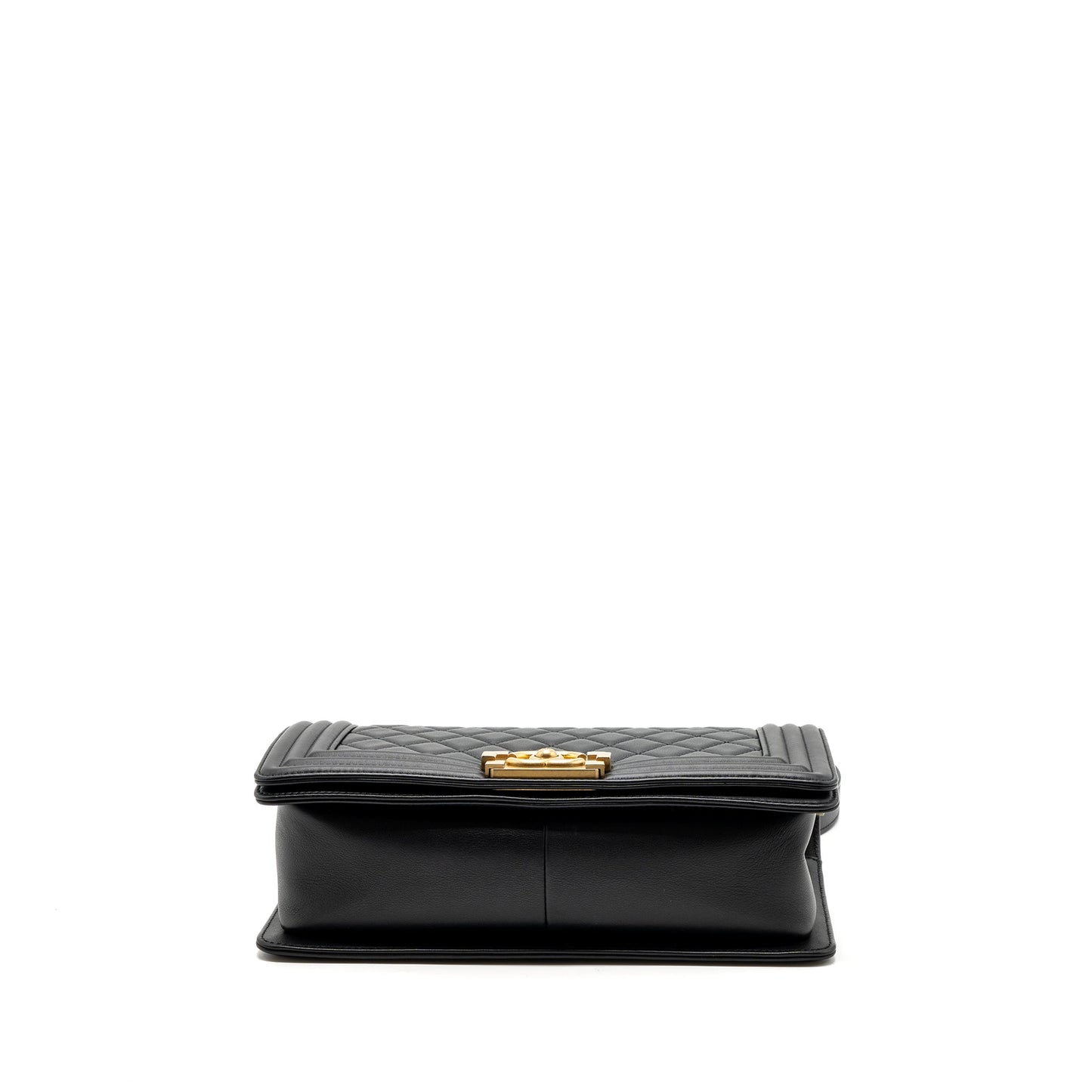 Chanel Medium Boy Bag Calfskin Black GHW