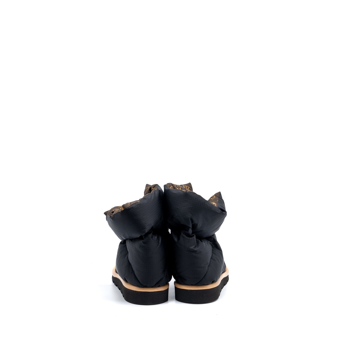 Louis Vuitton Size 37 Pillow Comfort Ankle Boots Nylon Monogram/Black