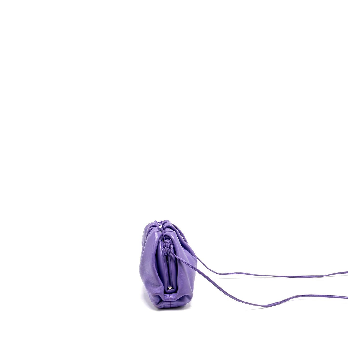 Bottega Veneta Mini Pouch Calfskin Purple SHW