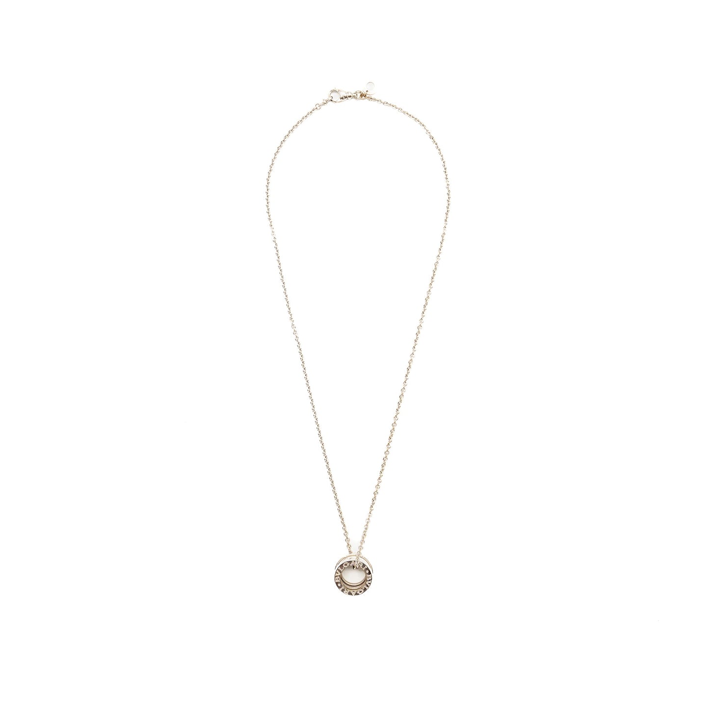 Bvlgari B Zero 1 pendant 18k white gold
