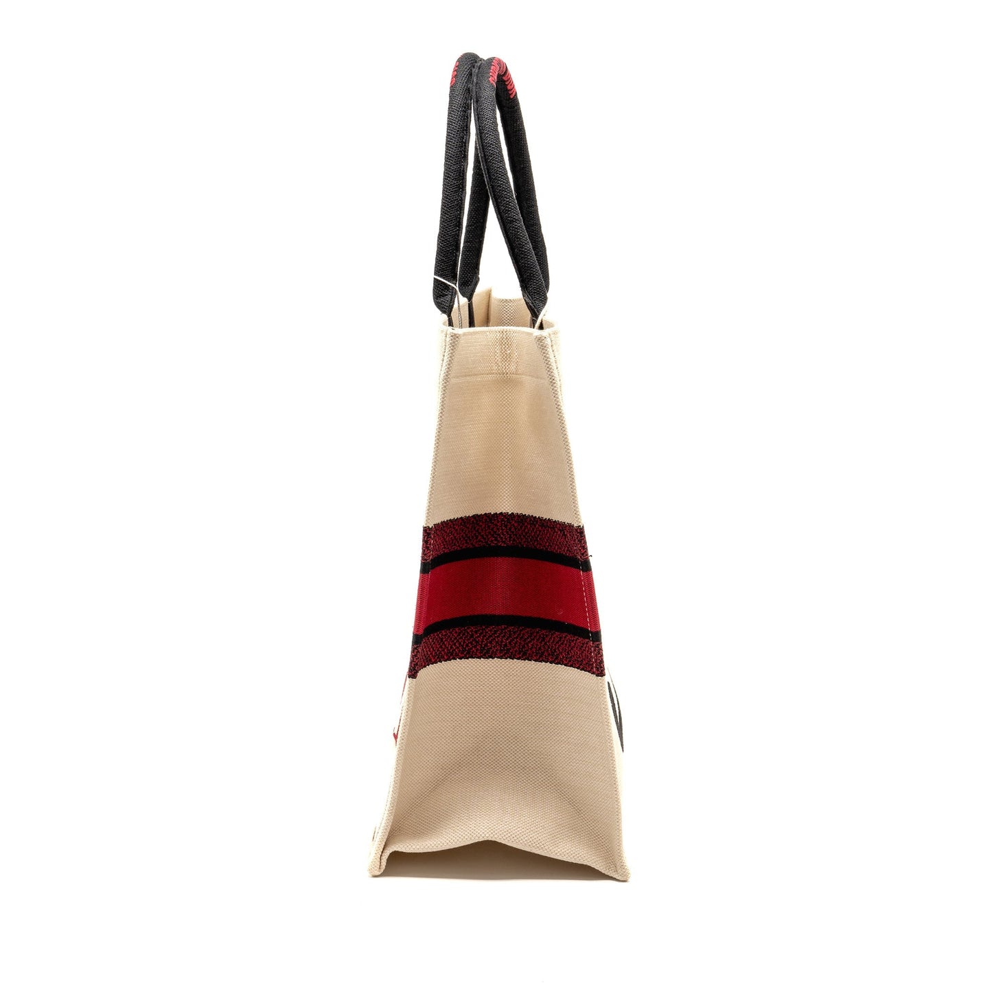 Luxury Dior Luxury DiorAmour Valentines Je T’aime Limited Edition Large Book Tote Canvas Multicolour