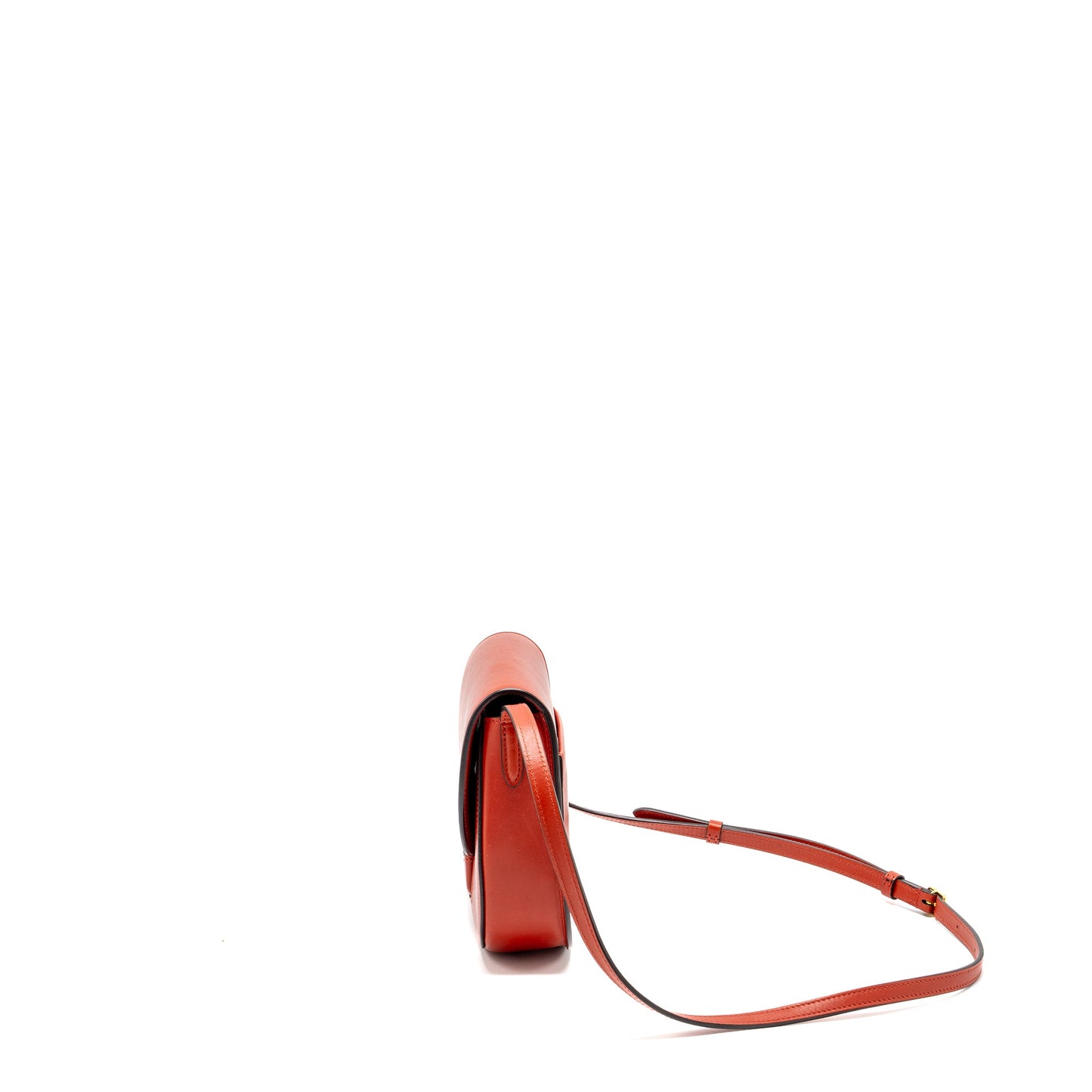 Celine Troutteur bag leather red GHW
