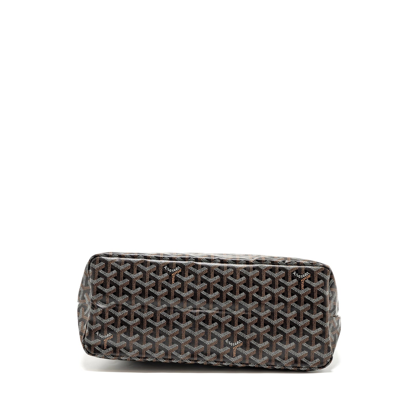 Goyard Boheme Hobo Bag Canvas/Calfskin Black/Brown SHW