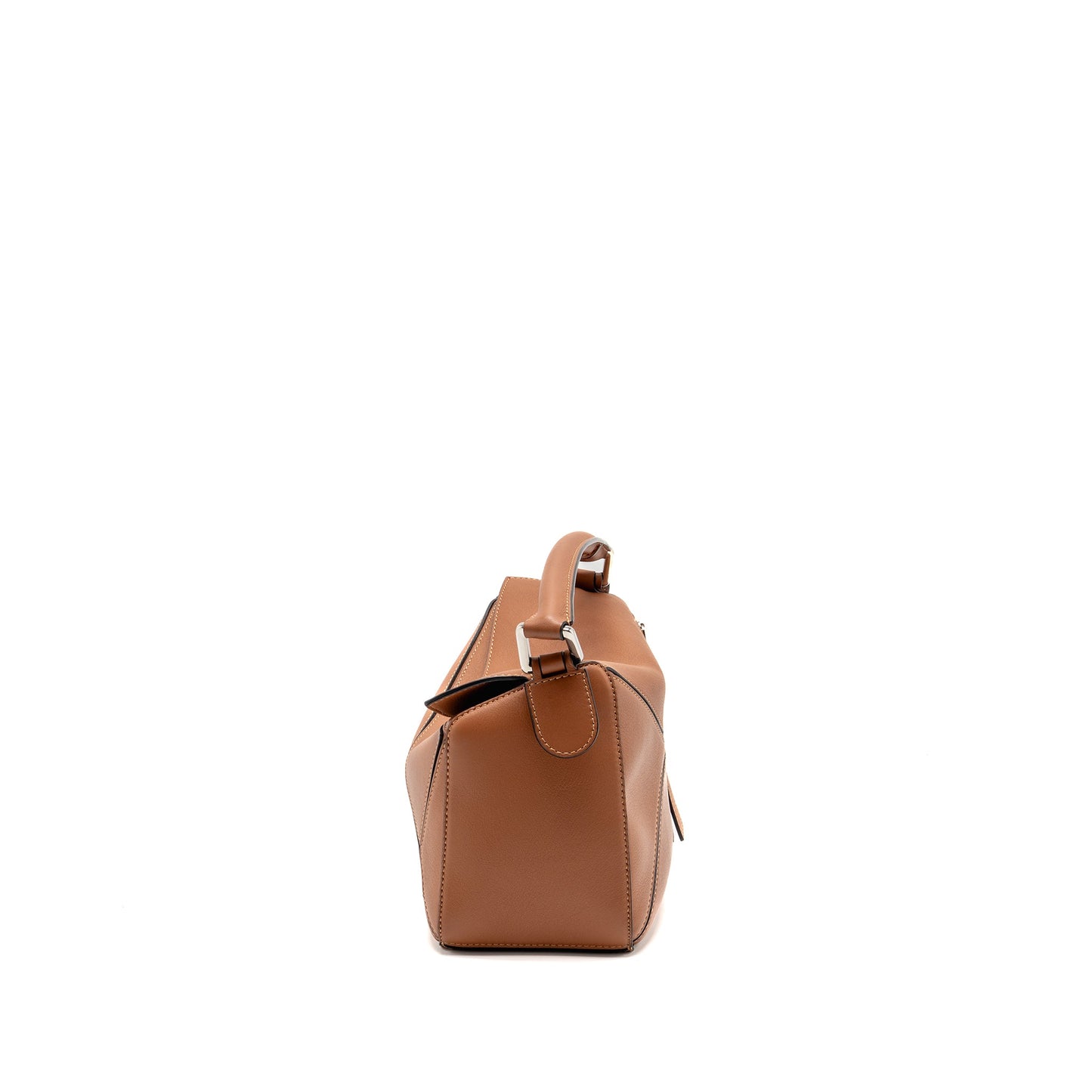 LOEWE Small Puzzle Bag Calfskin Tan GHW