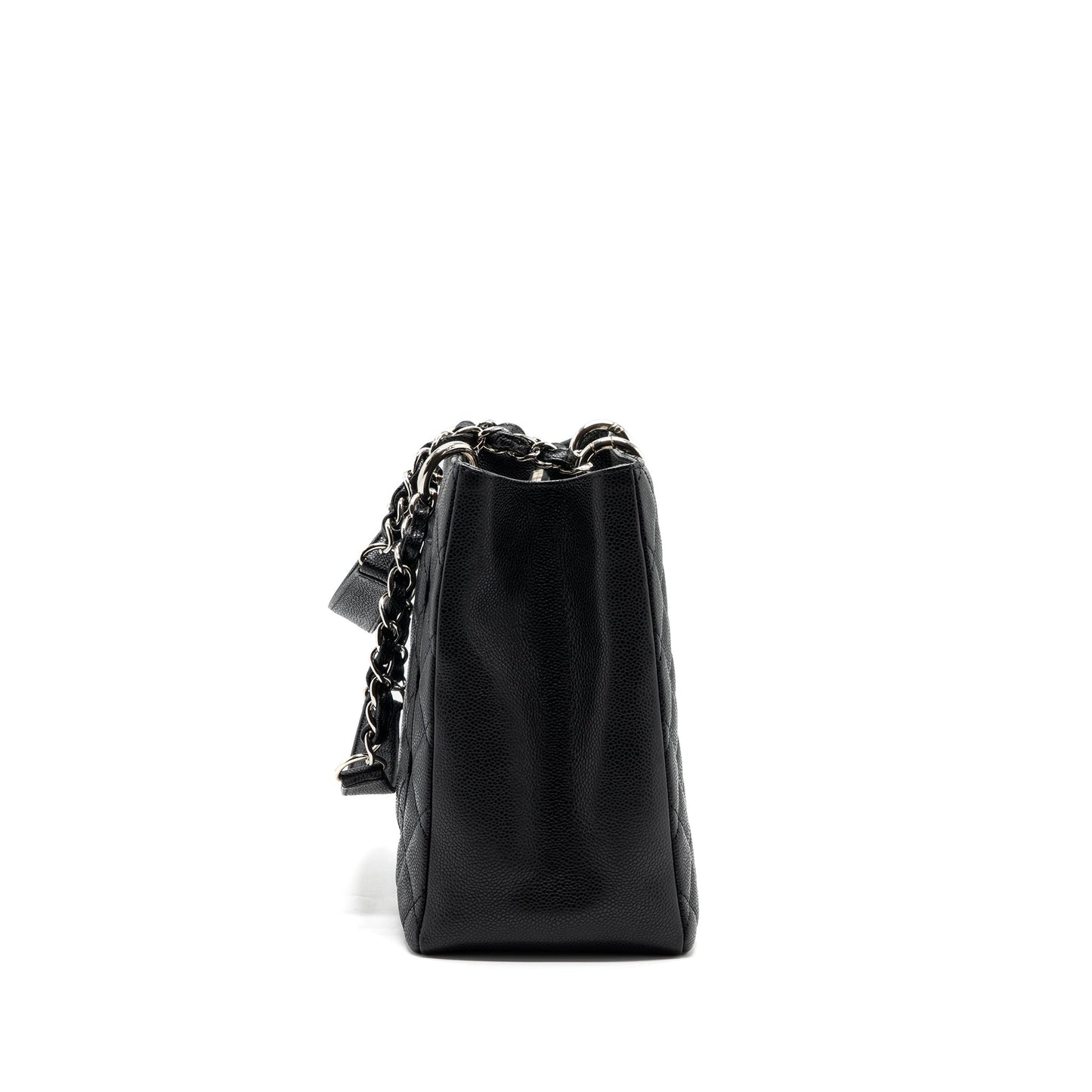 Chanel Grand Shopping Tote Caviar Black SHW