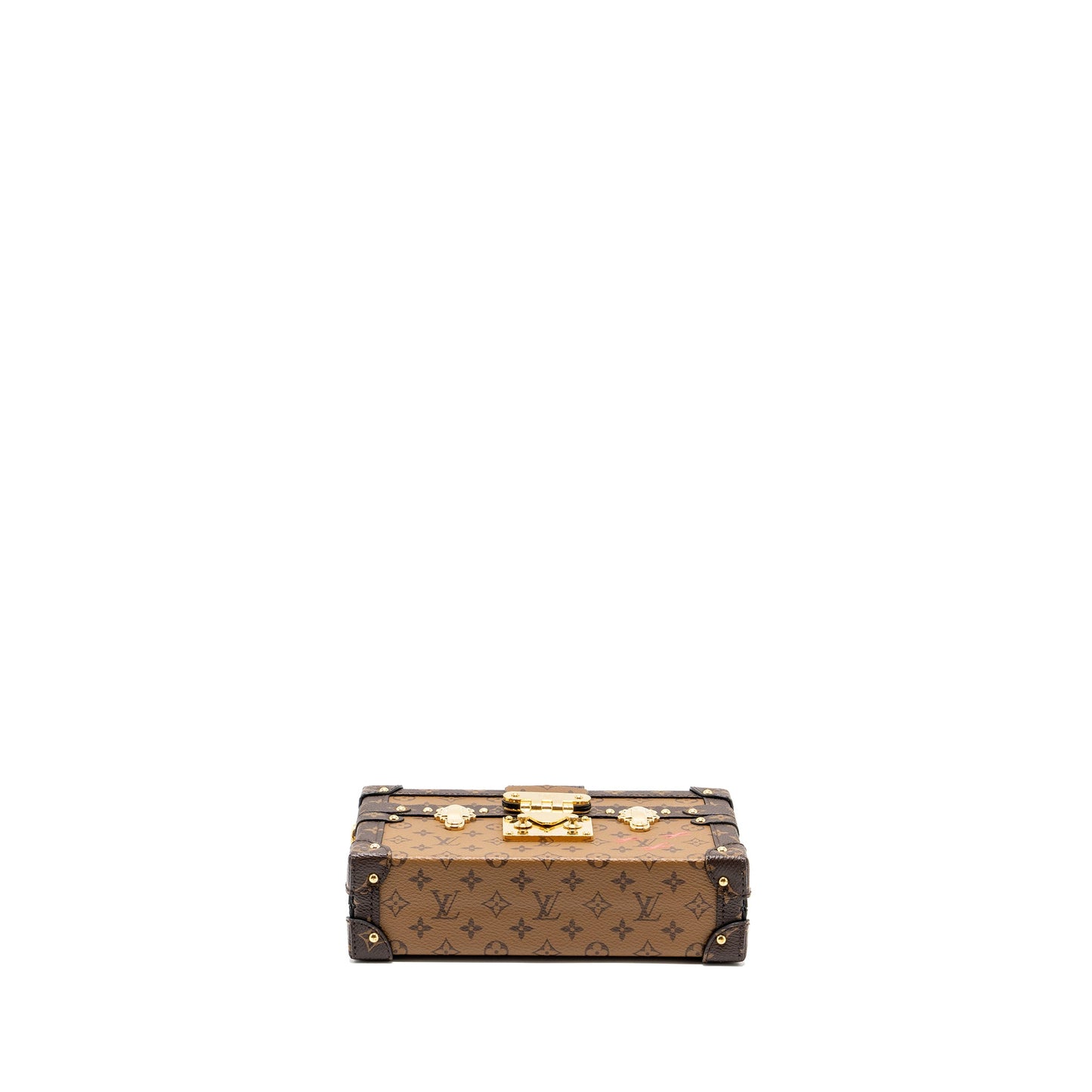 Louis Vuitton Petite Malle Monogram Reverse Canvas GHW