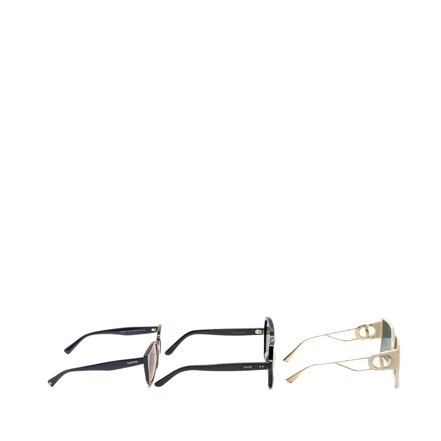 Luxury Dior / Celine / Valentino Sunglasses Multicolour (Sell in Set)