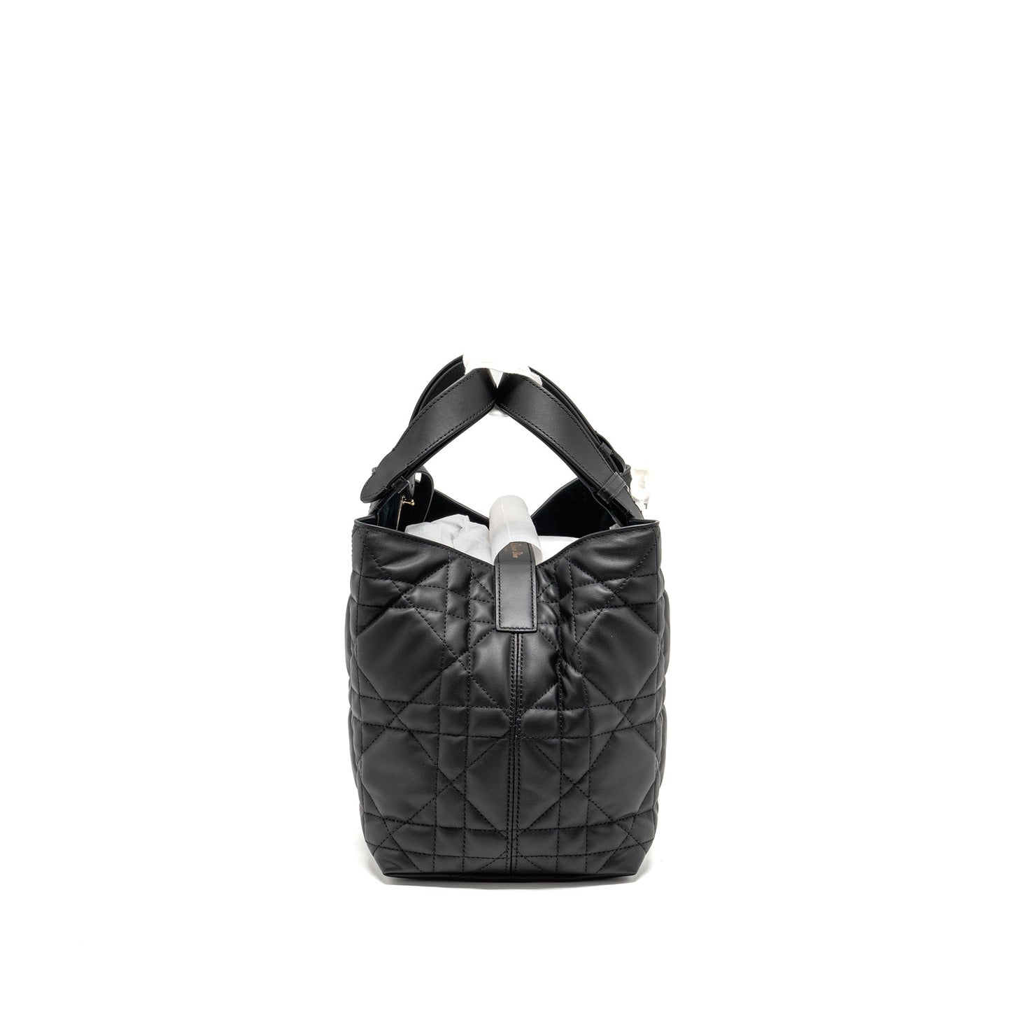 Luxury Dior Medium Luxury Dior Toujours Bag Macrocannage Calfskin Black LGHW