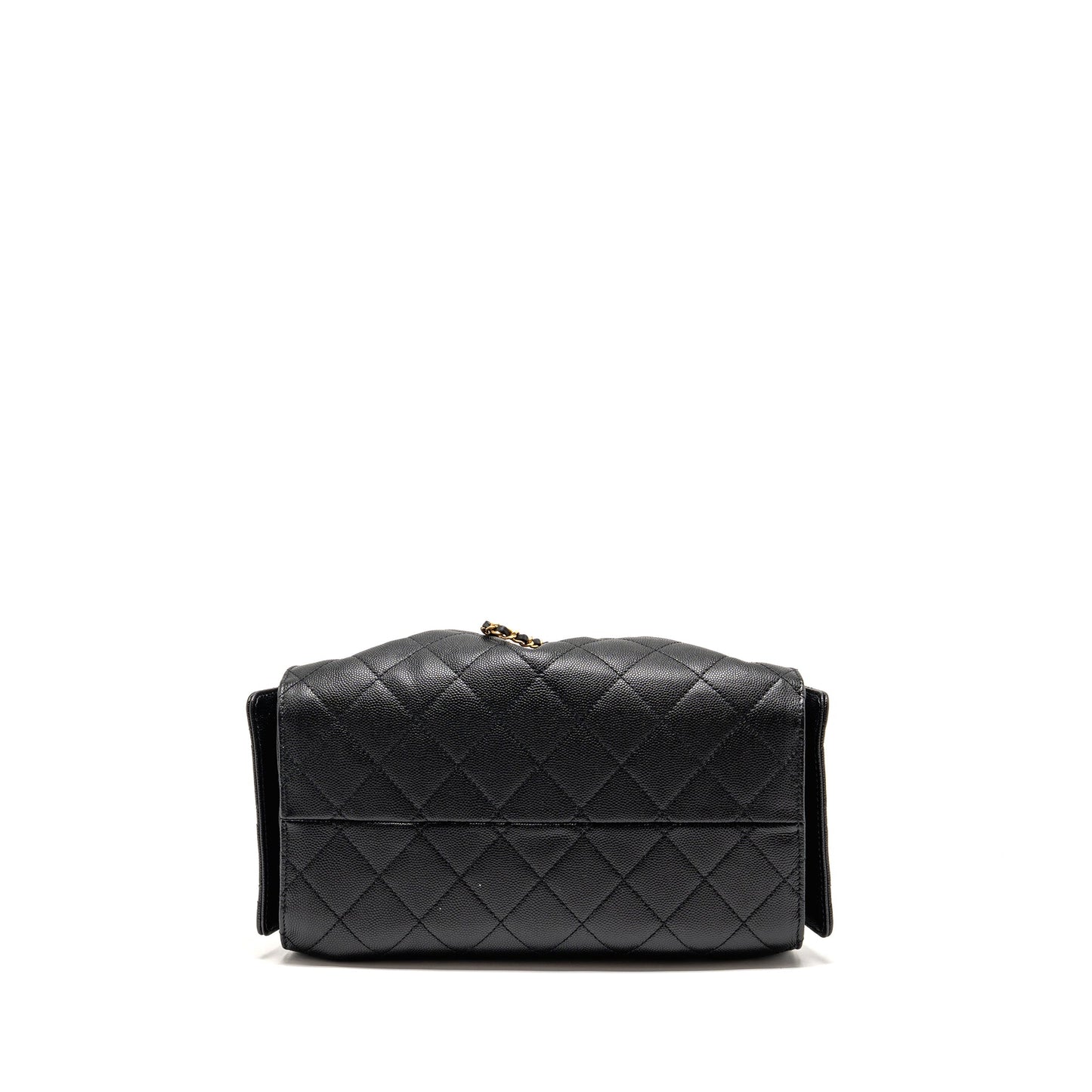Chanel Small 25 Bag Caviar Black GHW (Microchip)